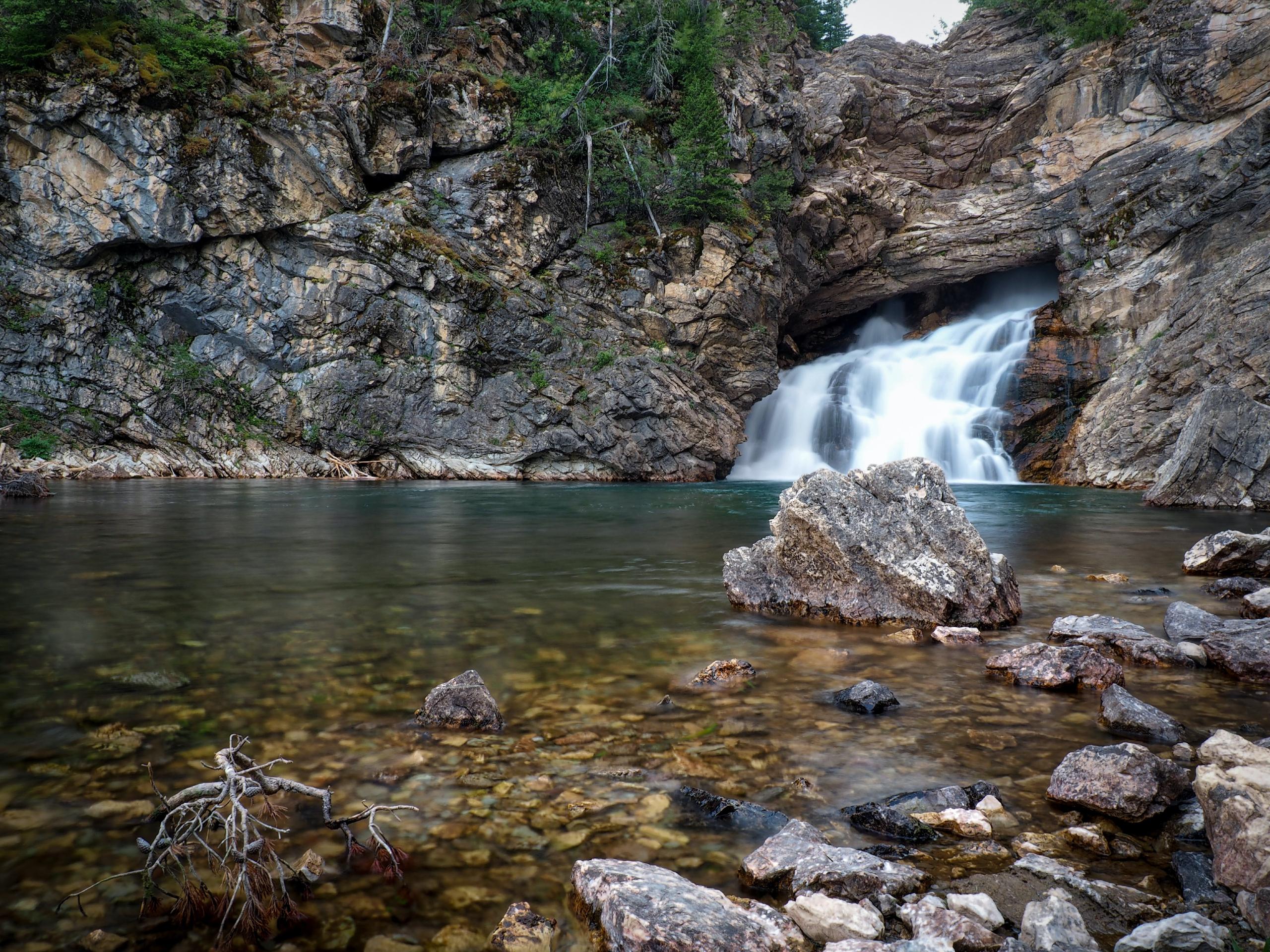 Running Eagle Falls