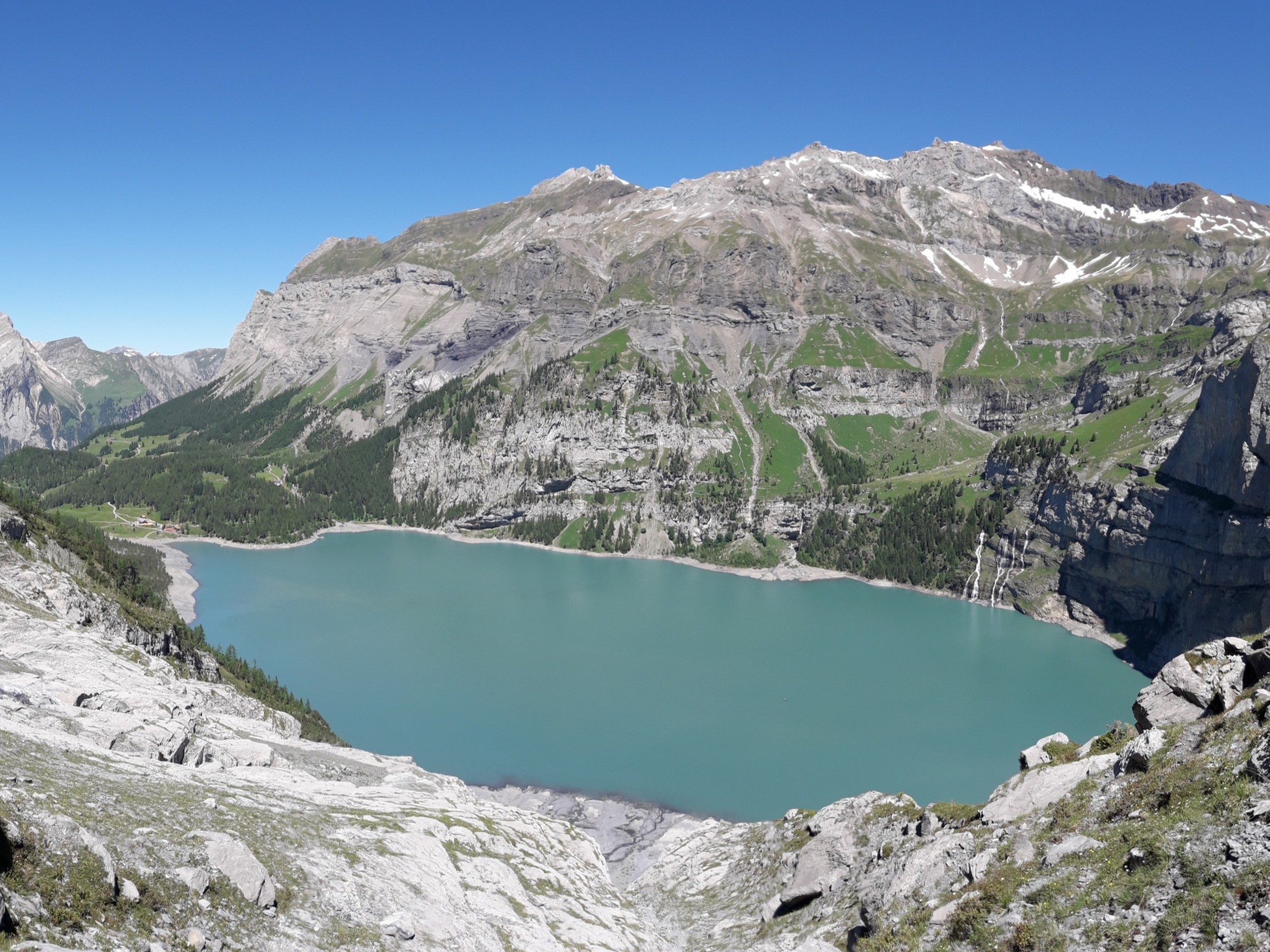 Beautiful views from the above while on Frudenhut trail