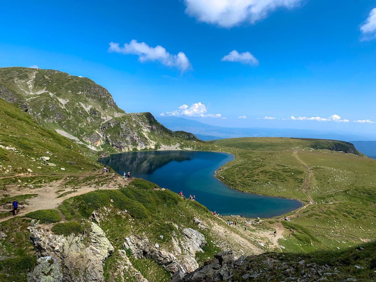 Seven Rila Lakes hiking in Bulgaria