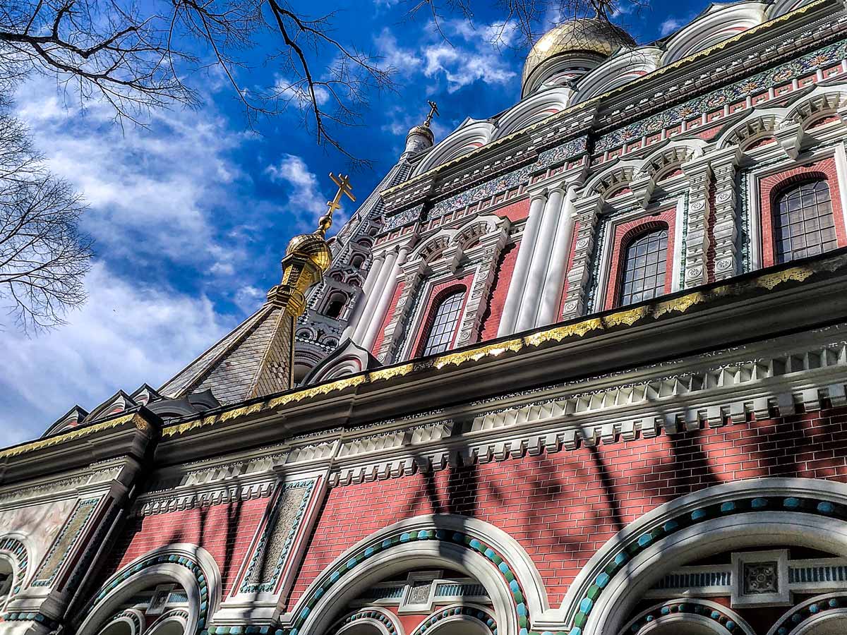 Russian church of Kazanlak Bulgaria