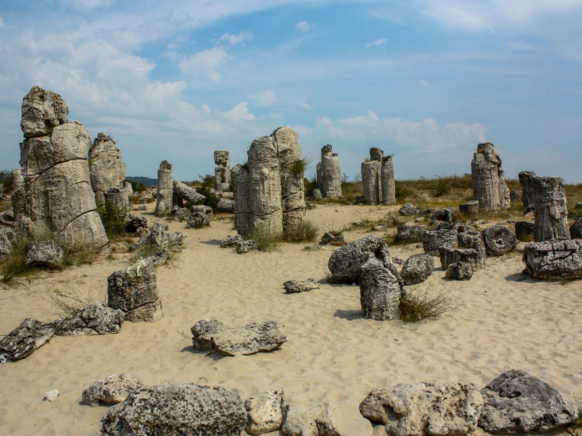 UNESCO site Pobiti Kamani ruins