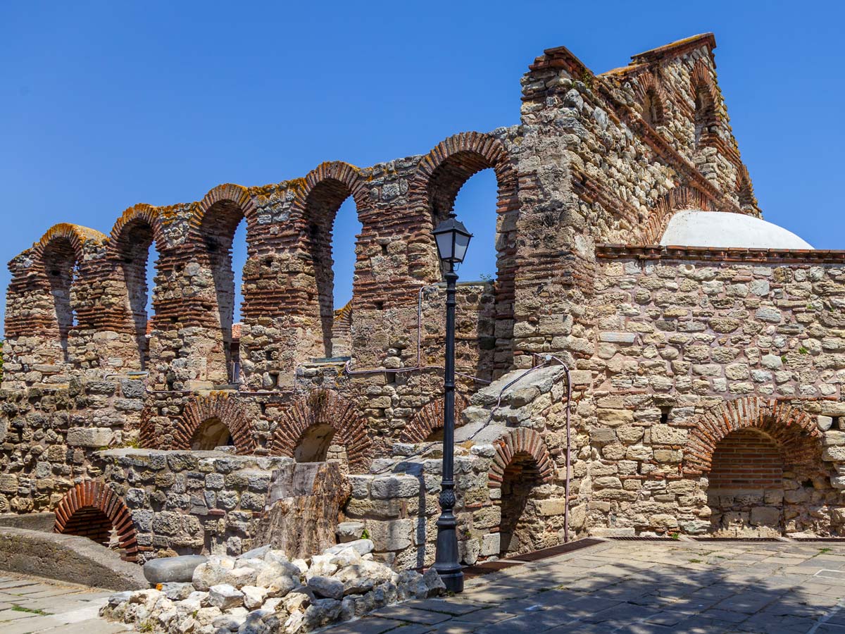 Nessebar Church Of Saint Sophia Ruins