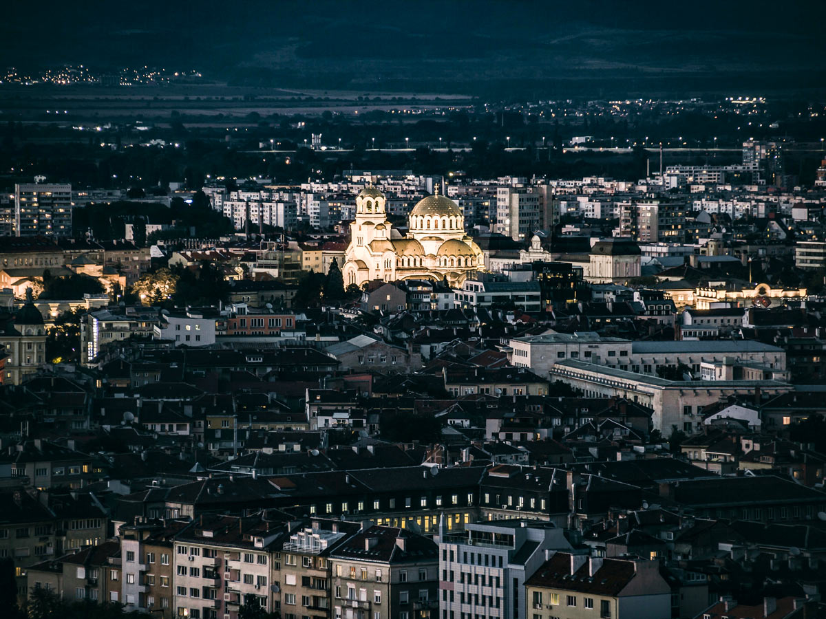 Alexander Nevsky Cathedral in Sofia Bulgaria