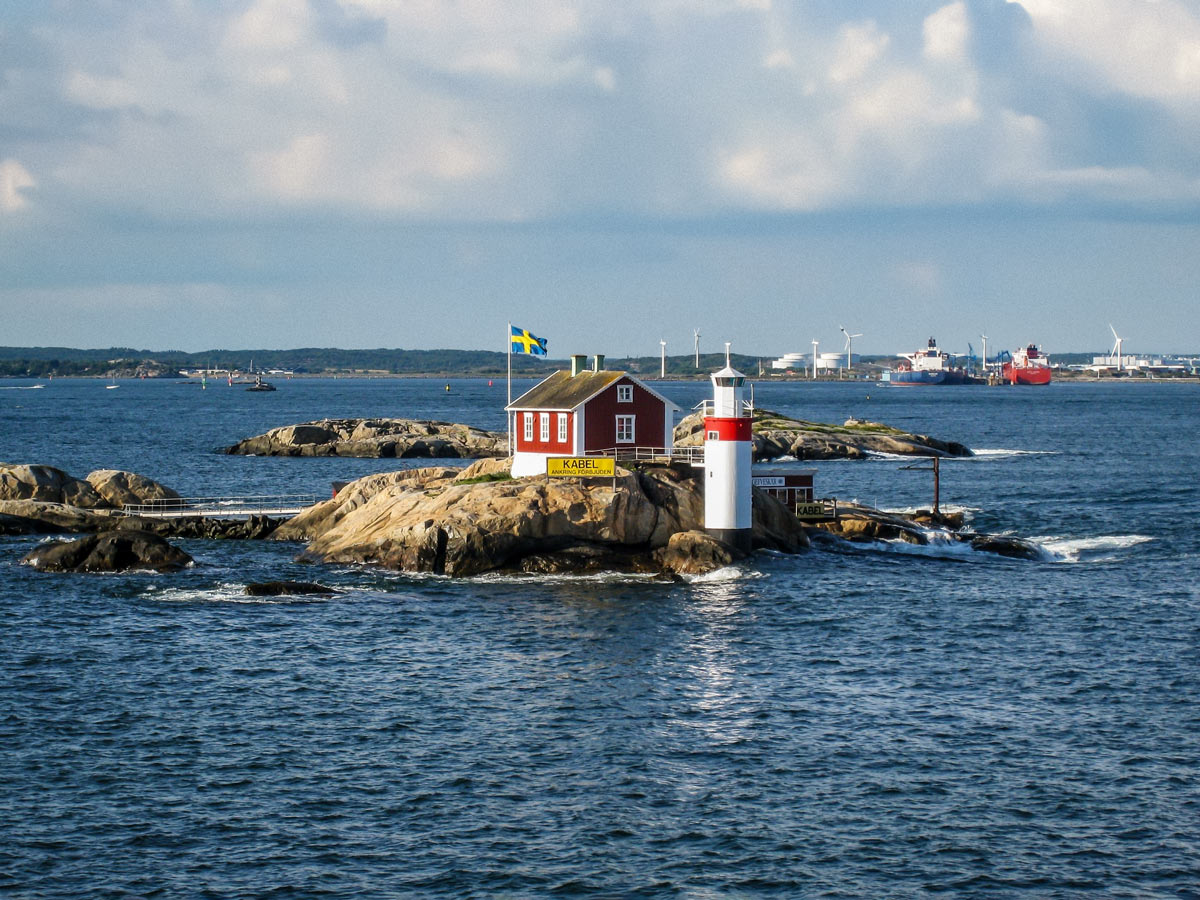 Gotaland Baltic Sea Lighthouse Gaveskar Sweden