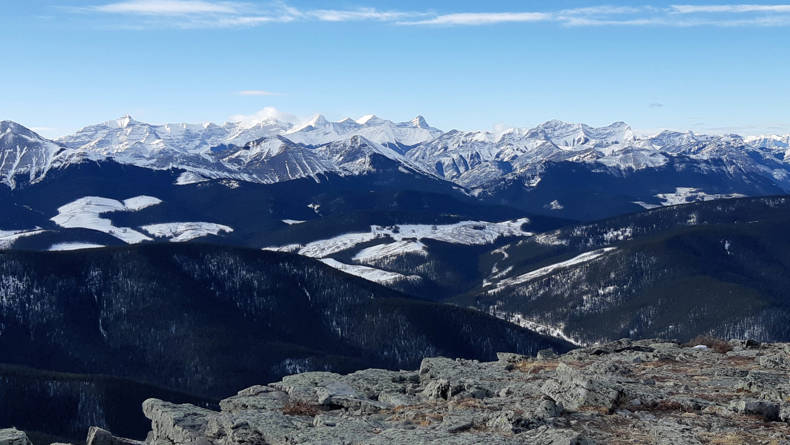 views from Cox Hill, Alberta