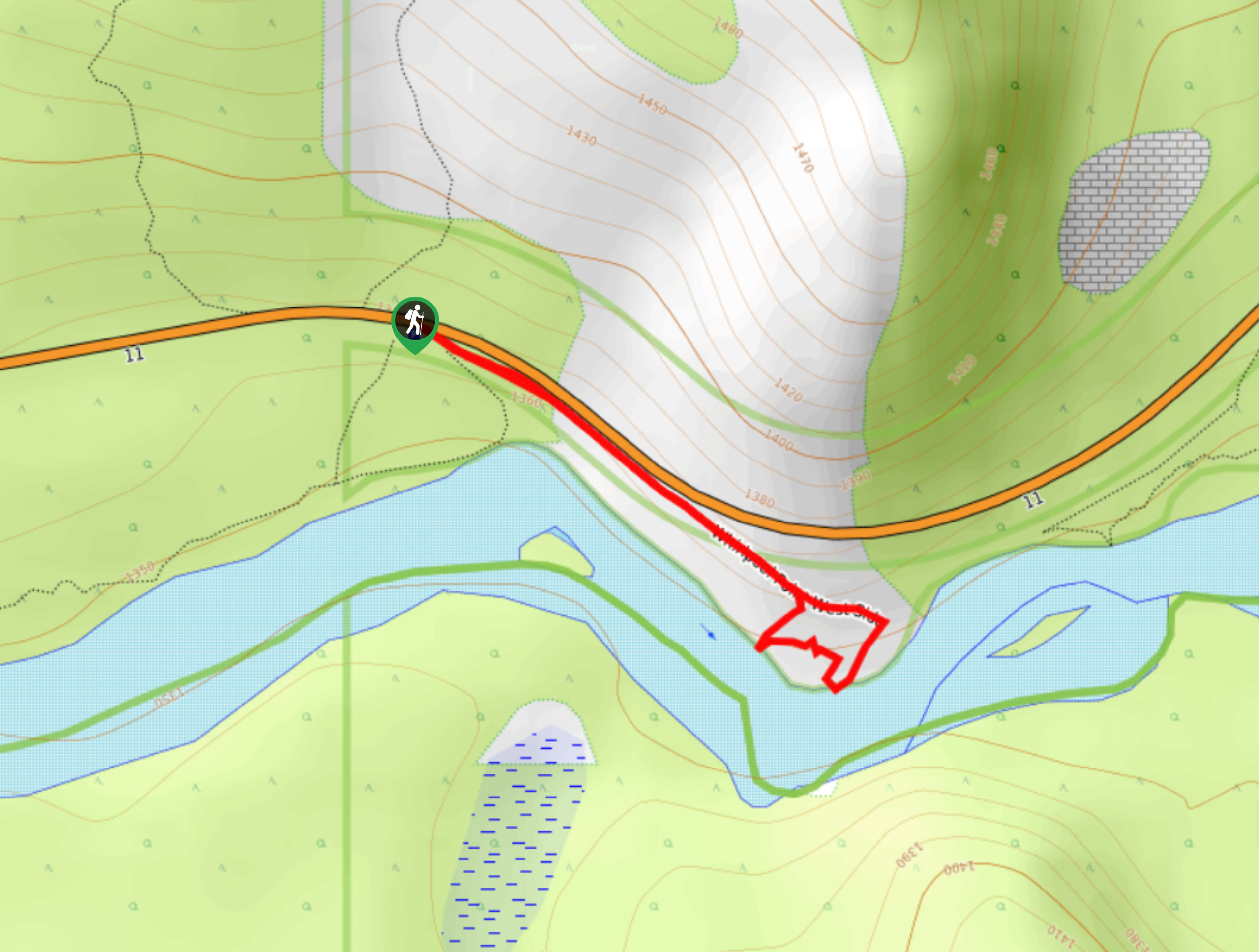 Whirlpool Point Map