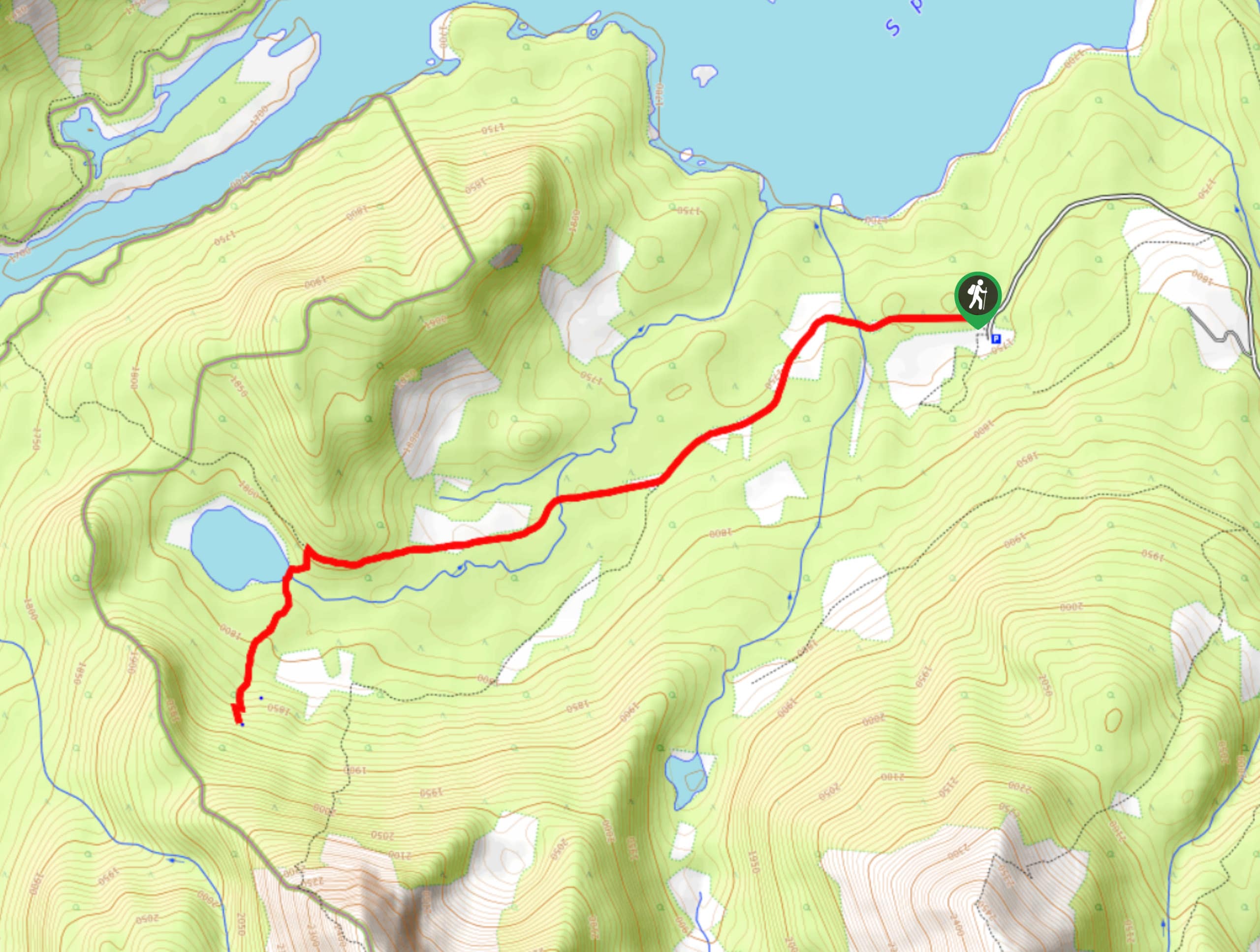 Karst Spring Trail Map