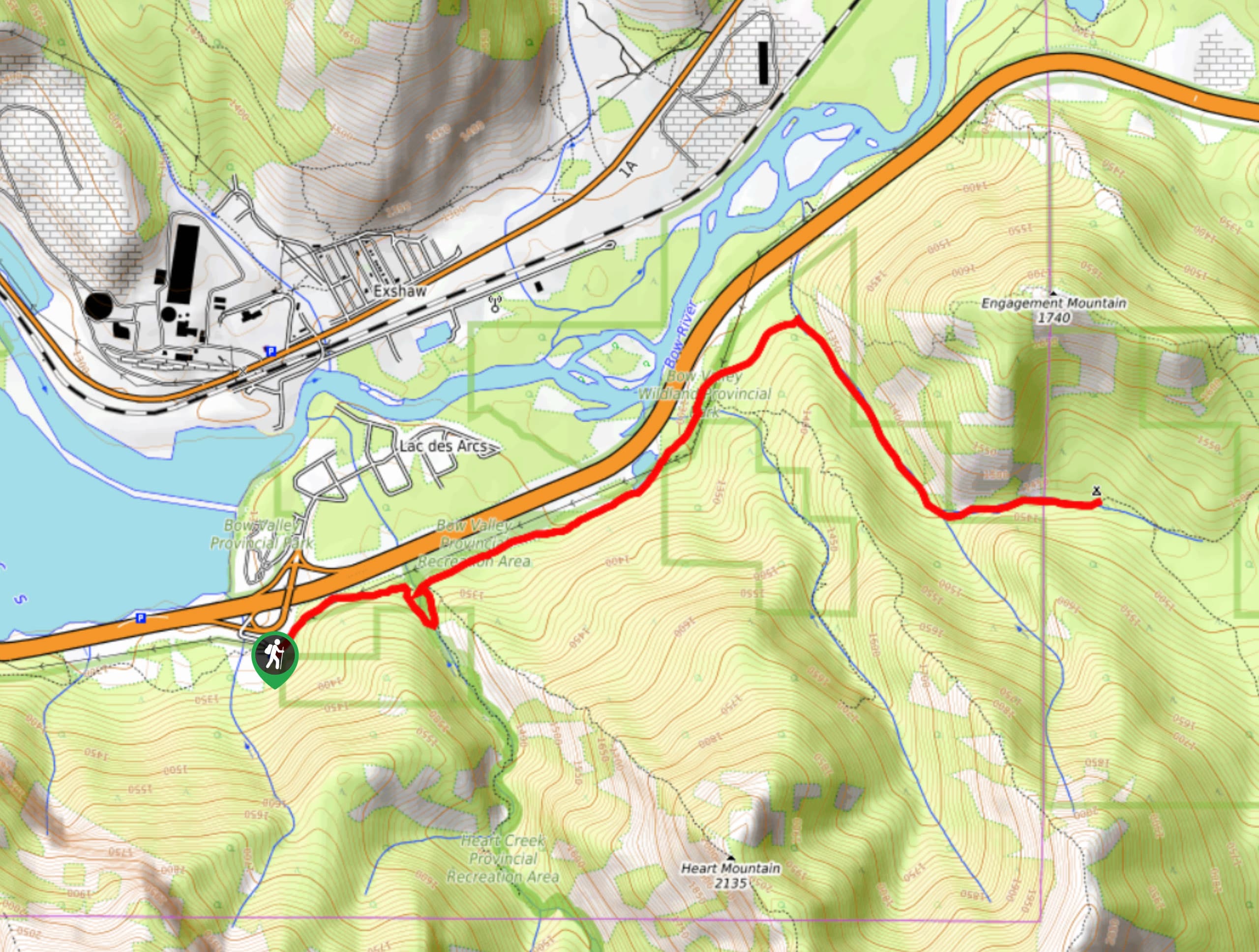 Quaite Valley Trail Map
