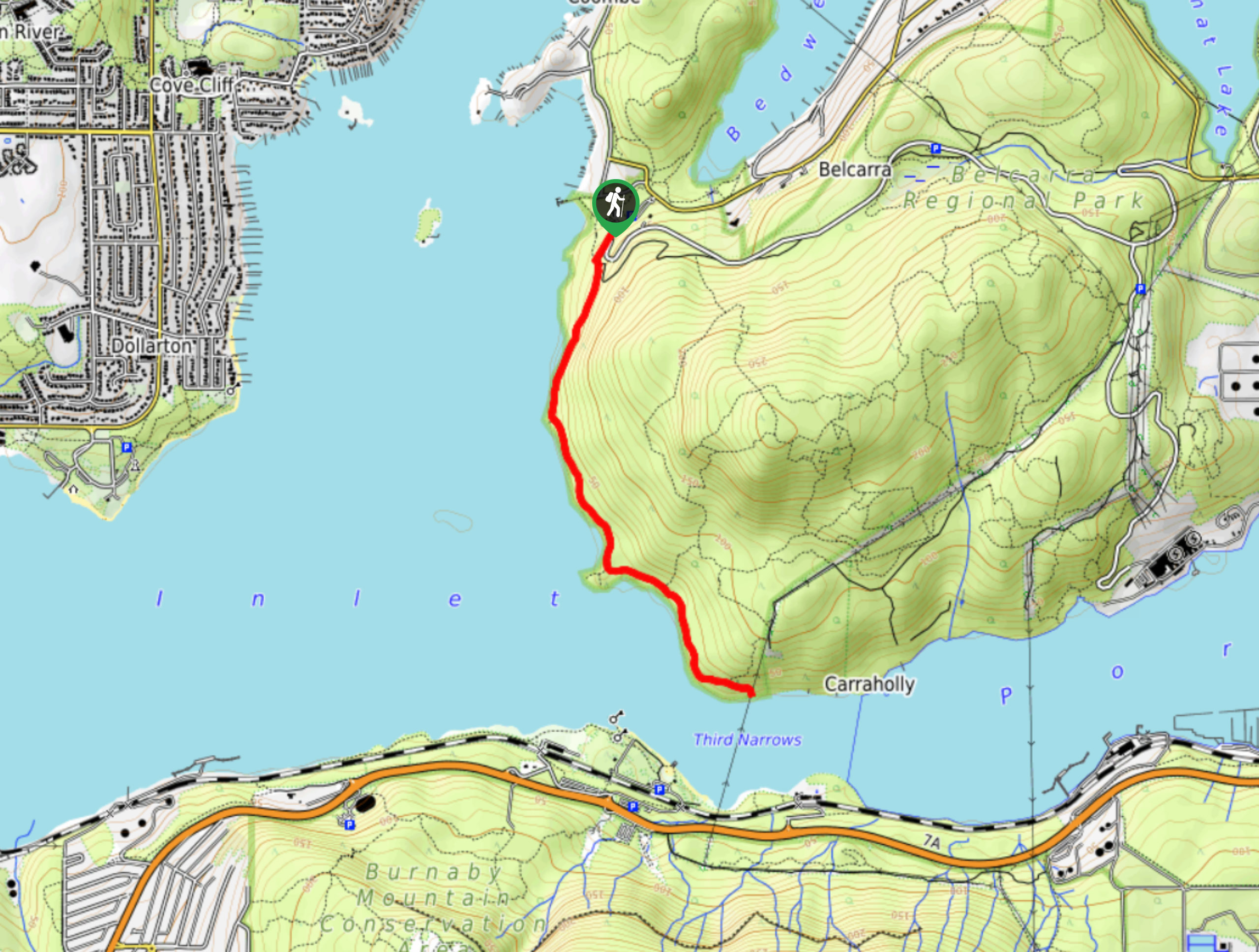 Admiralty Point Trail Map