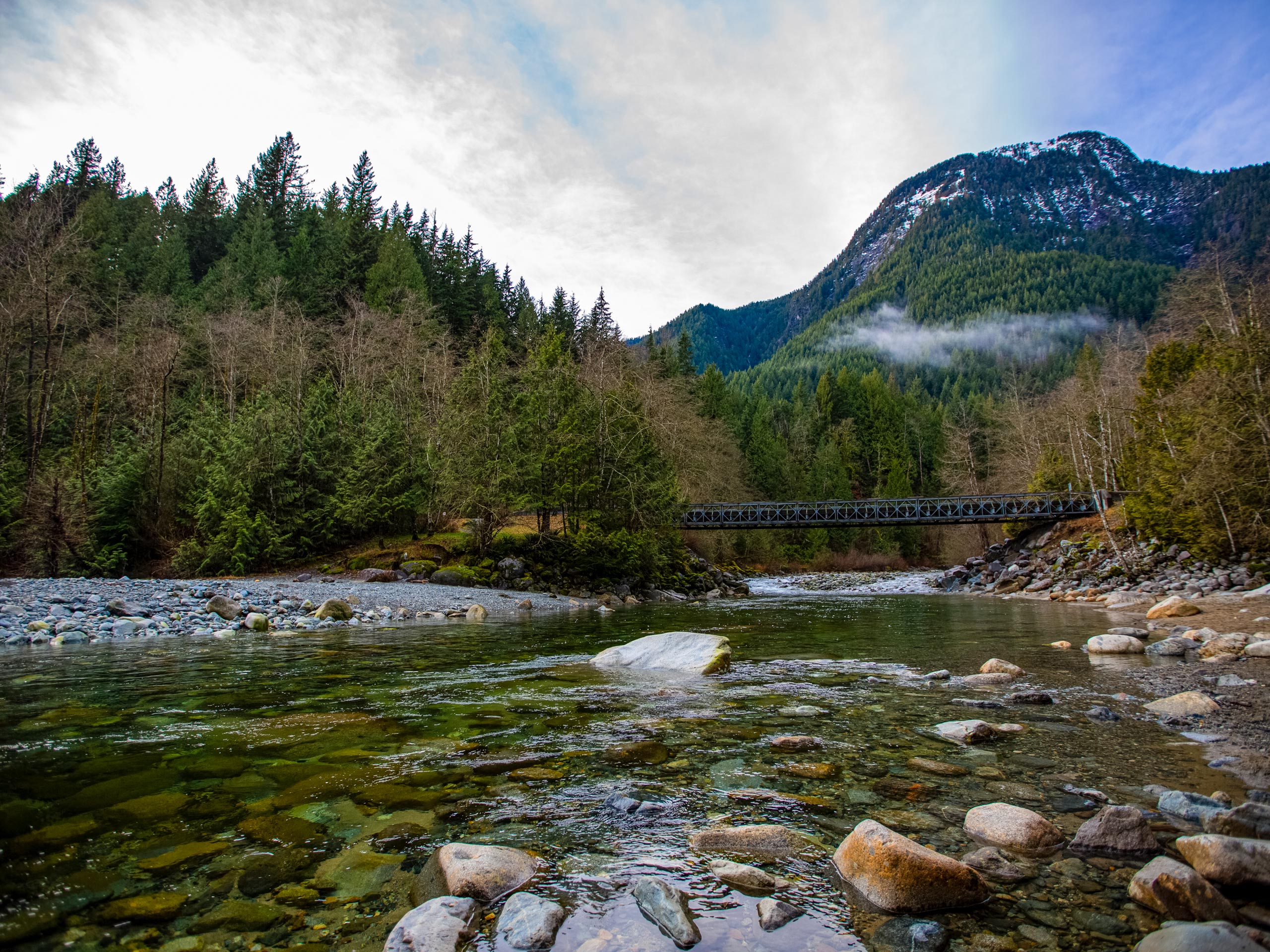 Sunset in Golden Ears Provincial Park