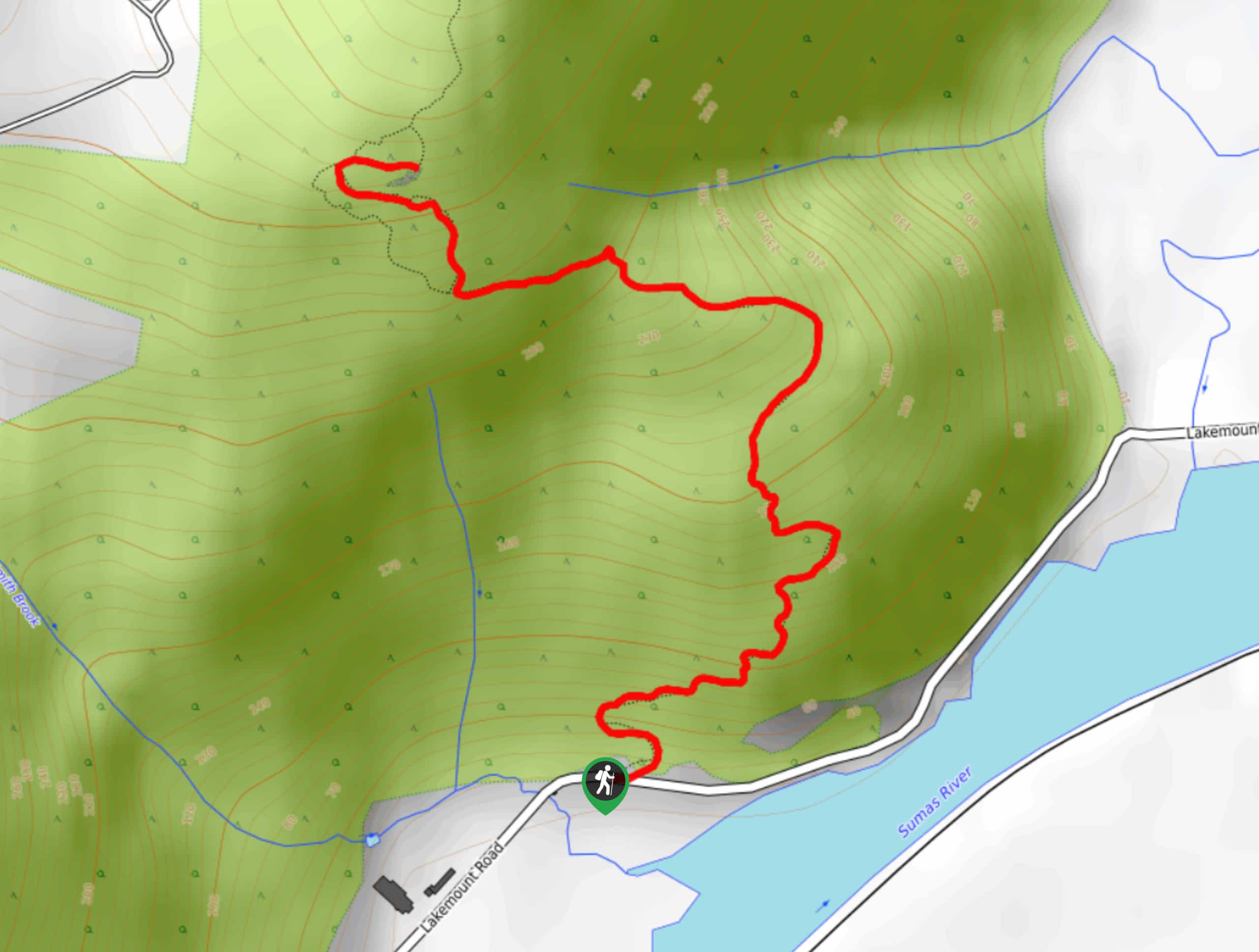 Abby Grind Trail Map