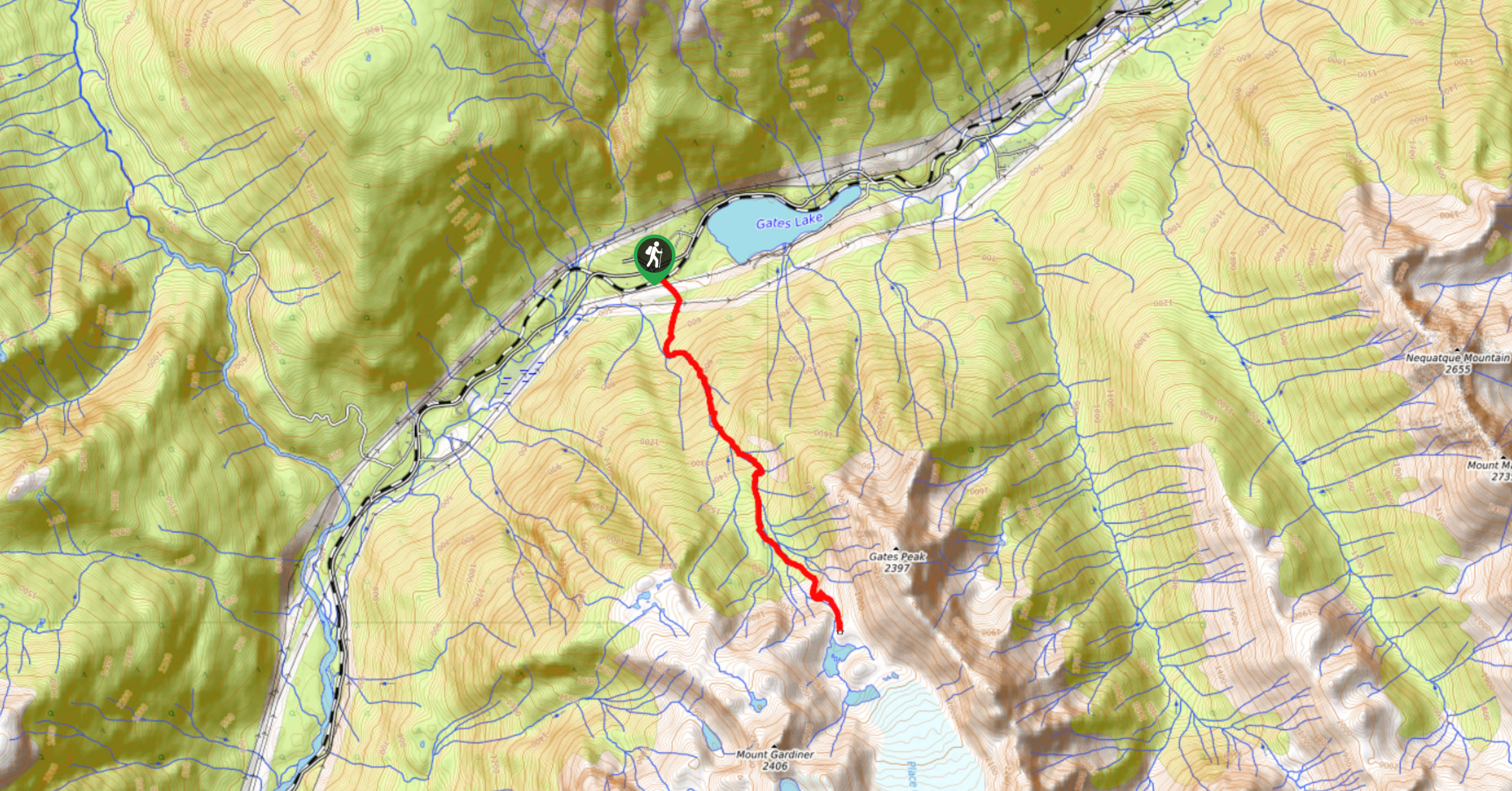 Place Glacier Trail