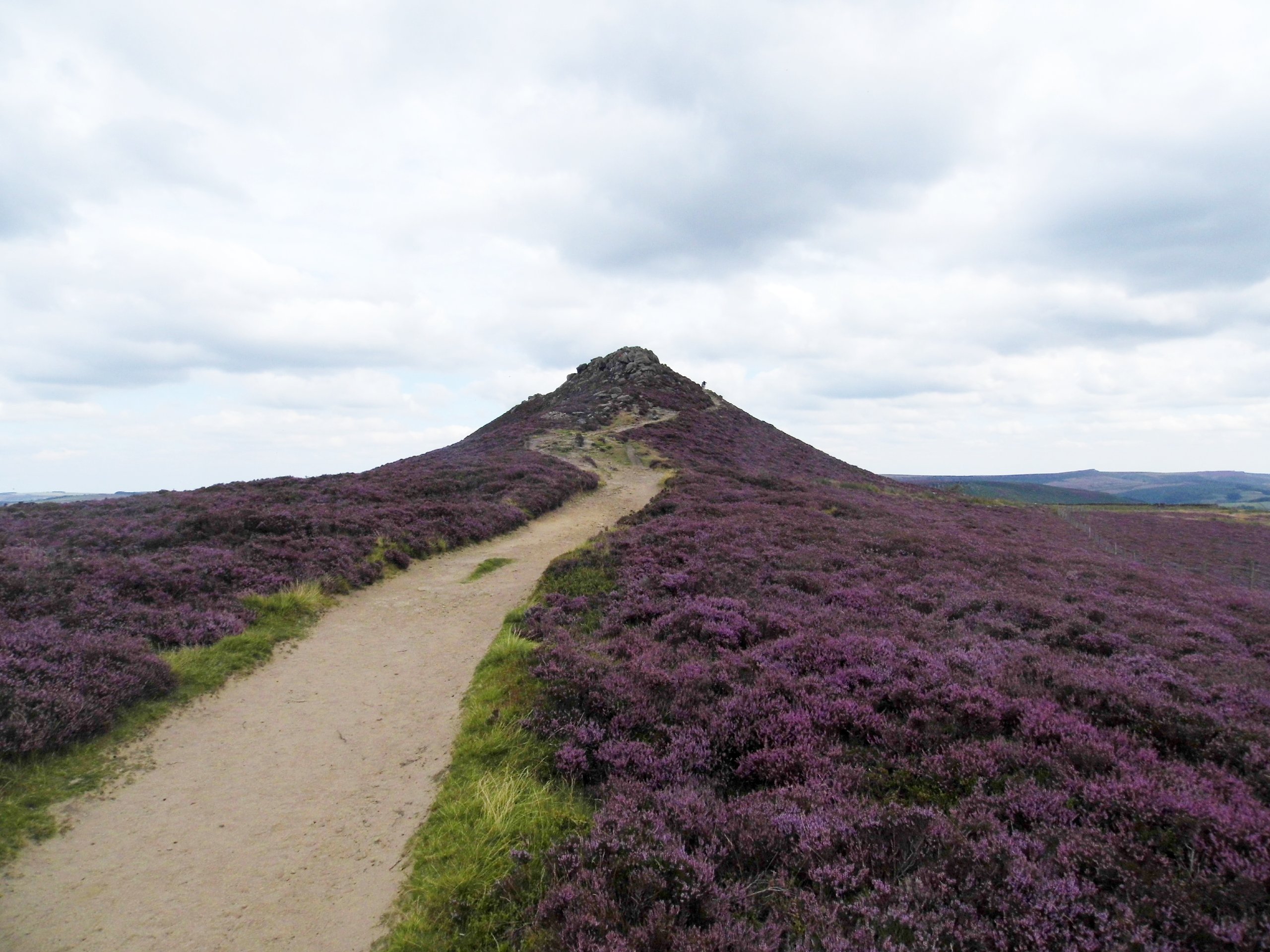 The summit of Win Hill