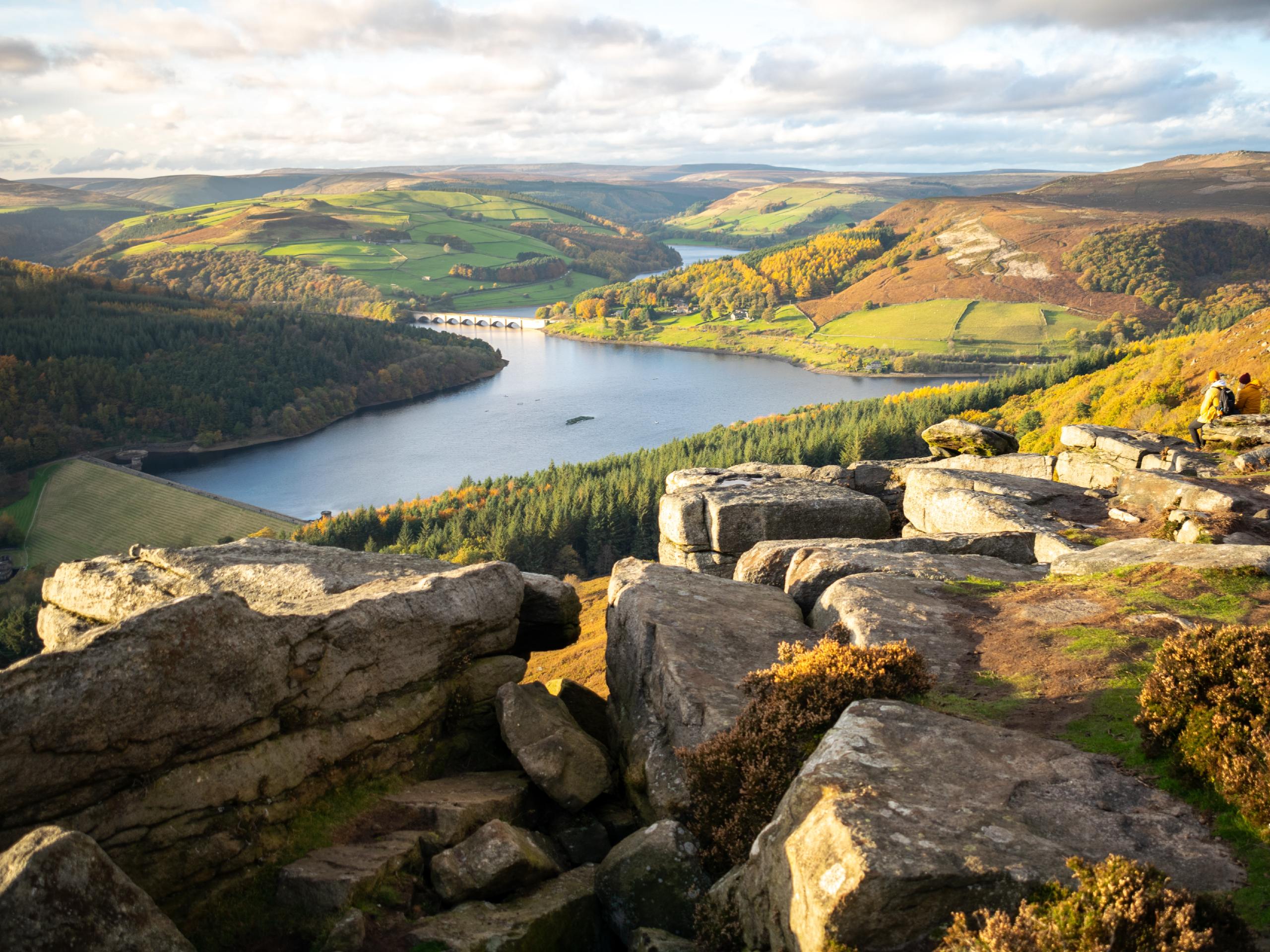 Bamford Edge Overlooking Ladybower