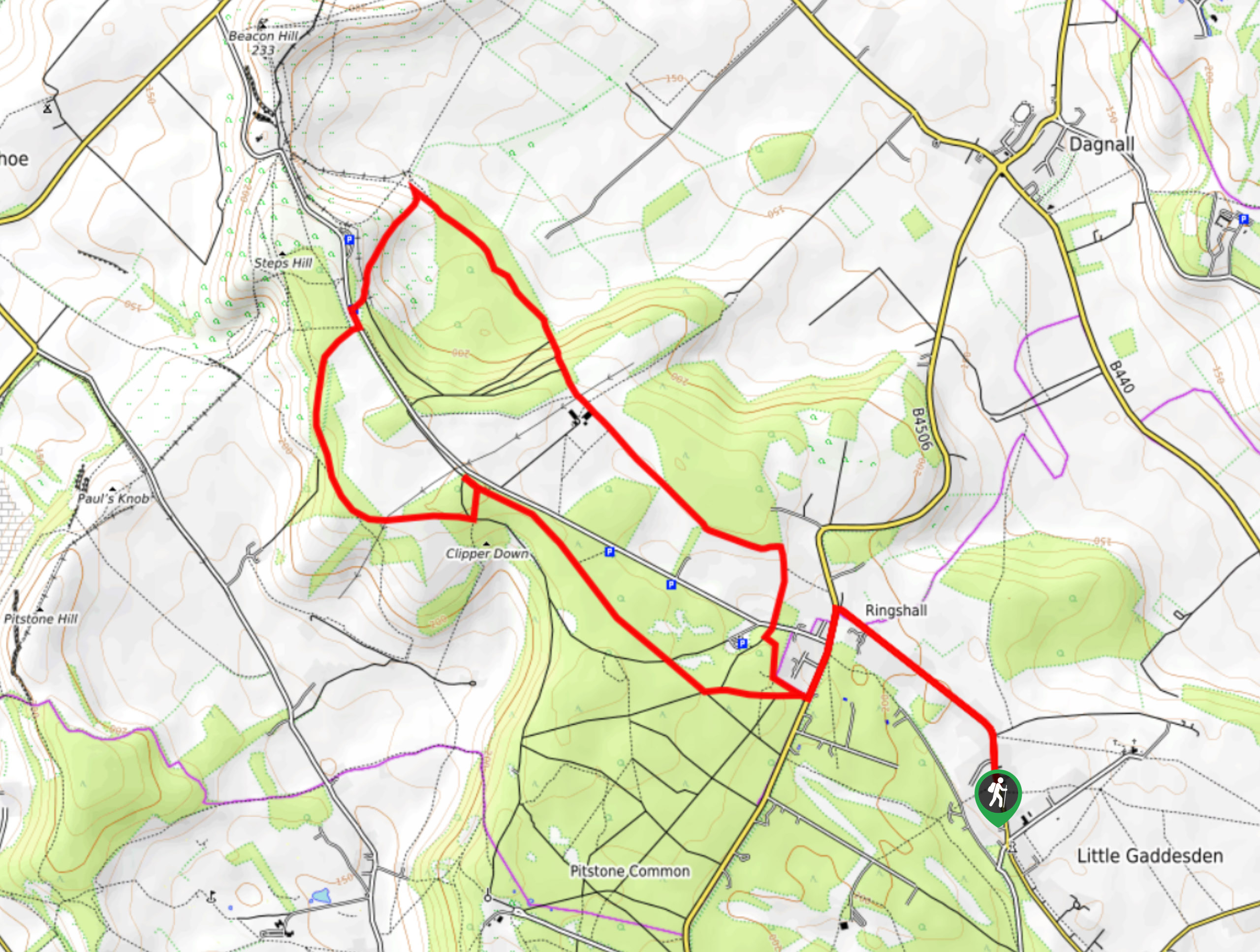 Dockey Wood Walk Map