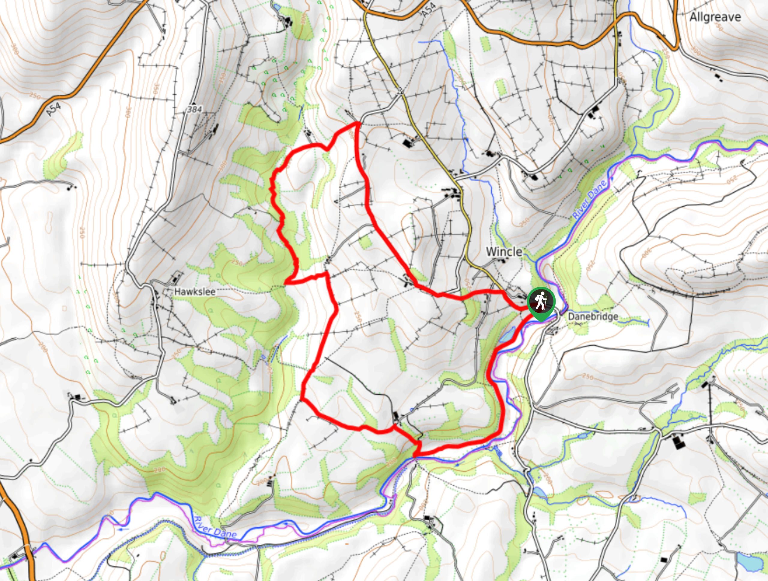 Rookery Wood Walk Map