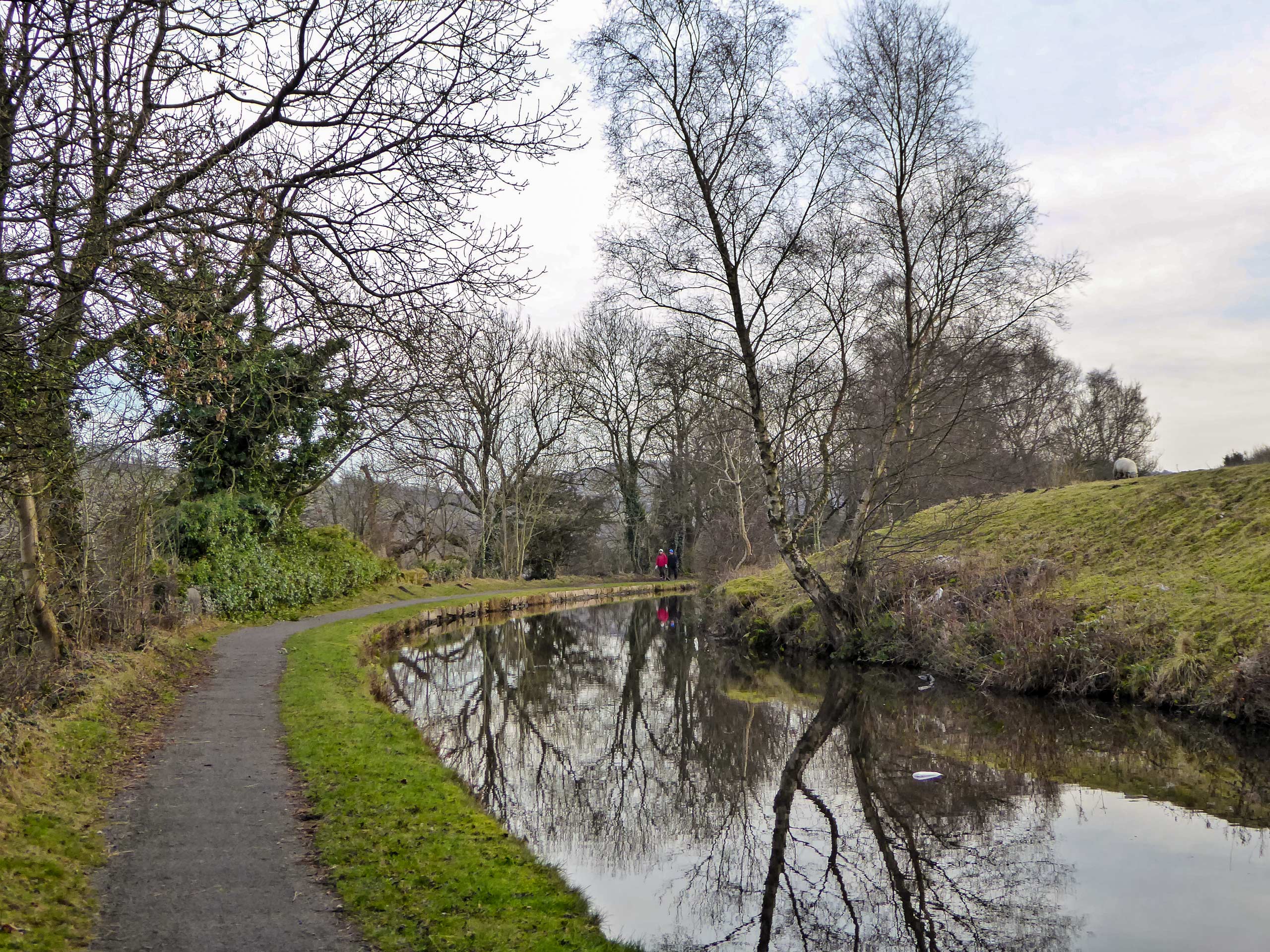 Peak Forest Canal walking path