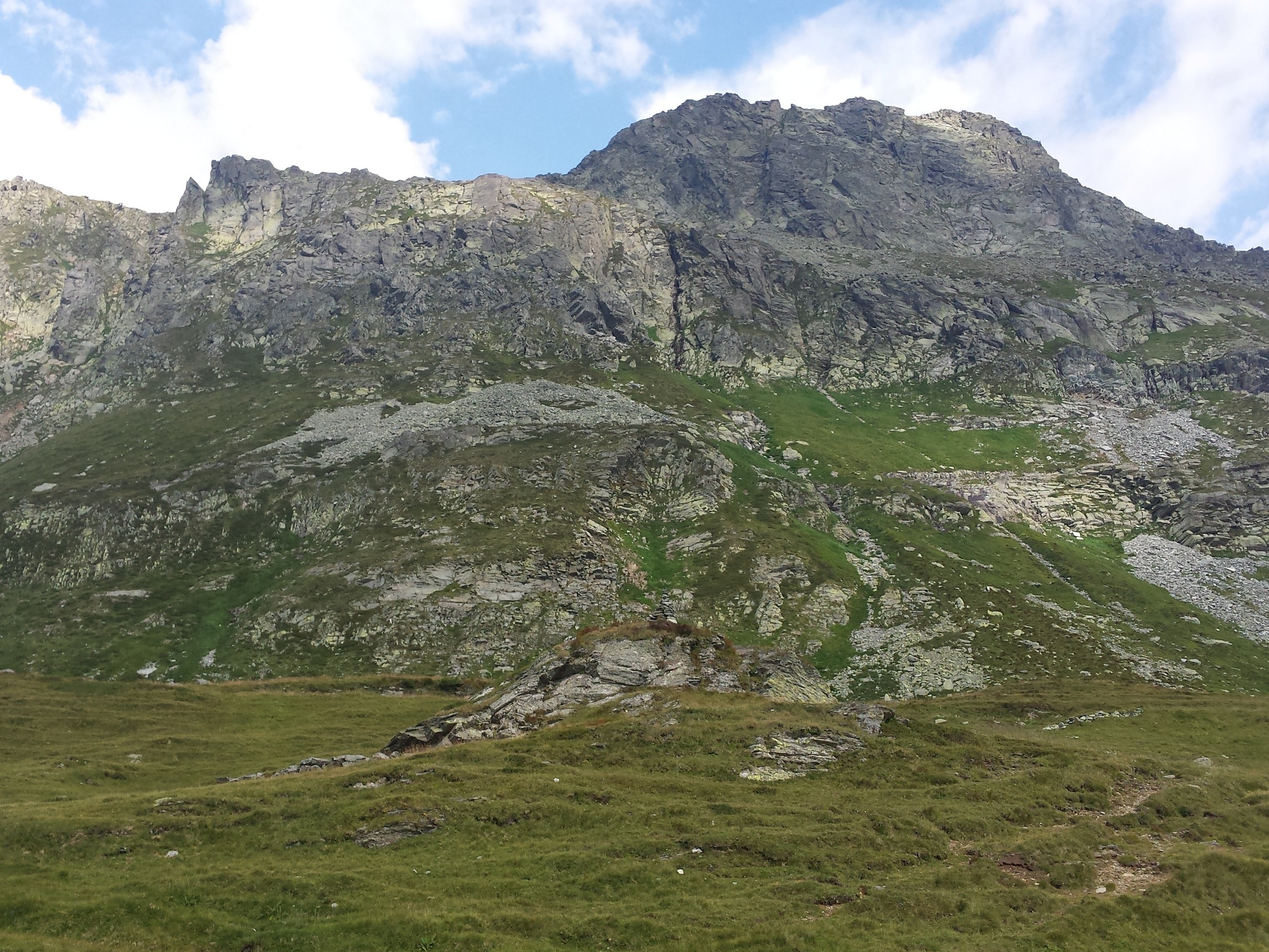 Alpine meadows near Pizzo della Casa walk