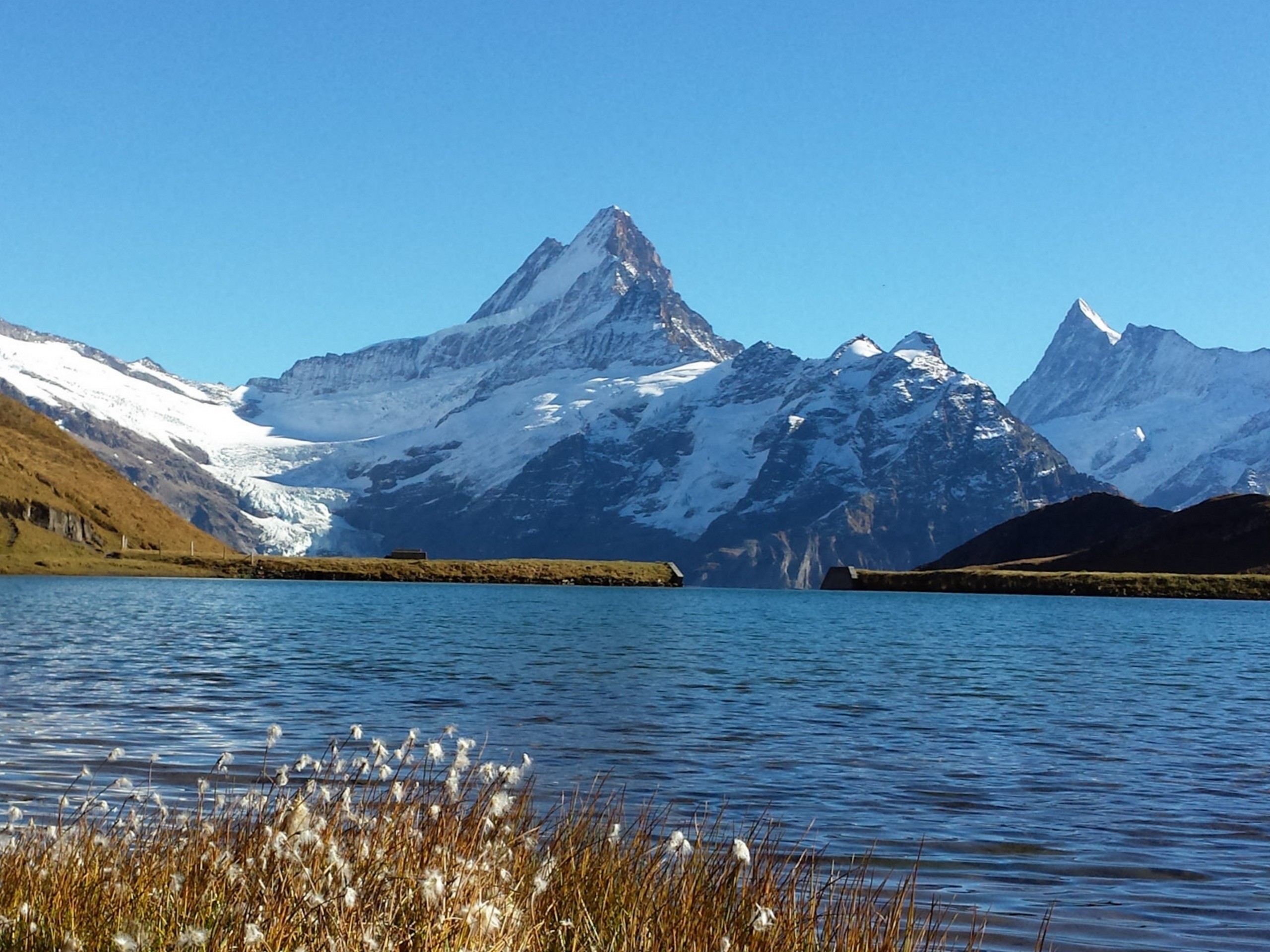 Mountains above the Lac Bleu