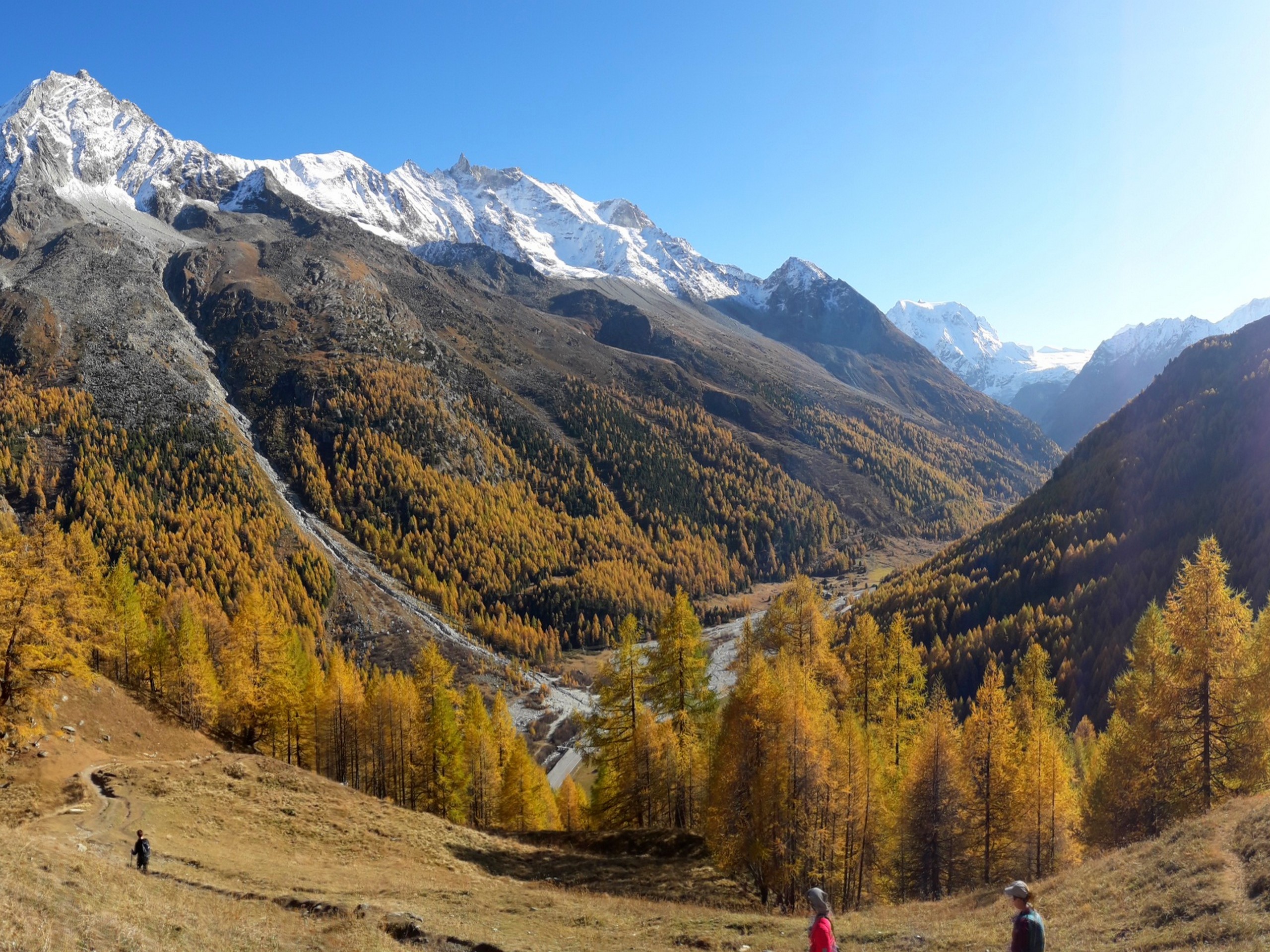 Beautiful valley in Switzerland