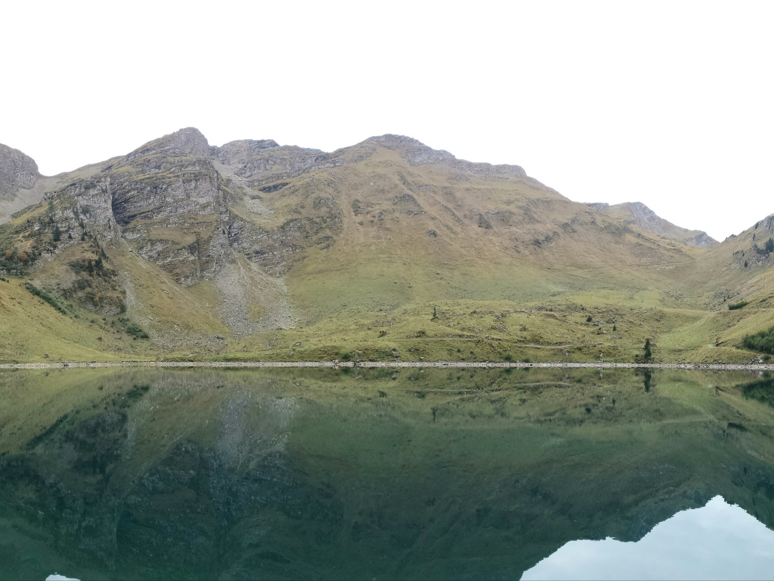 Calm day near the Lac Loison in Switzerland