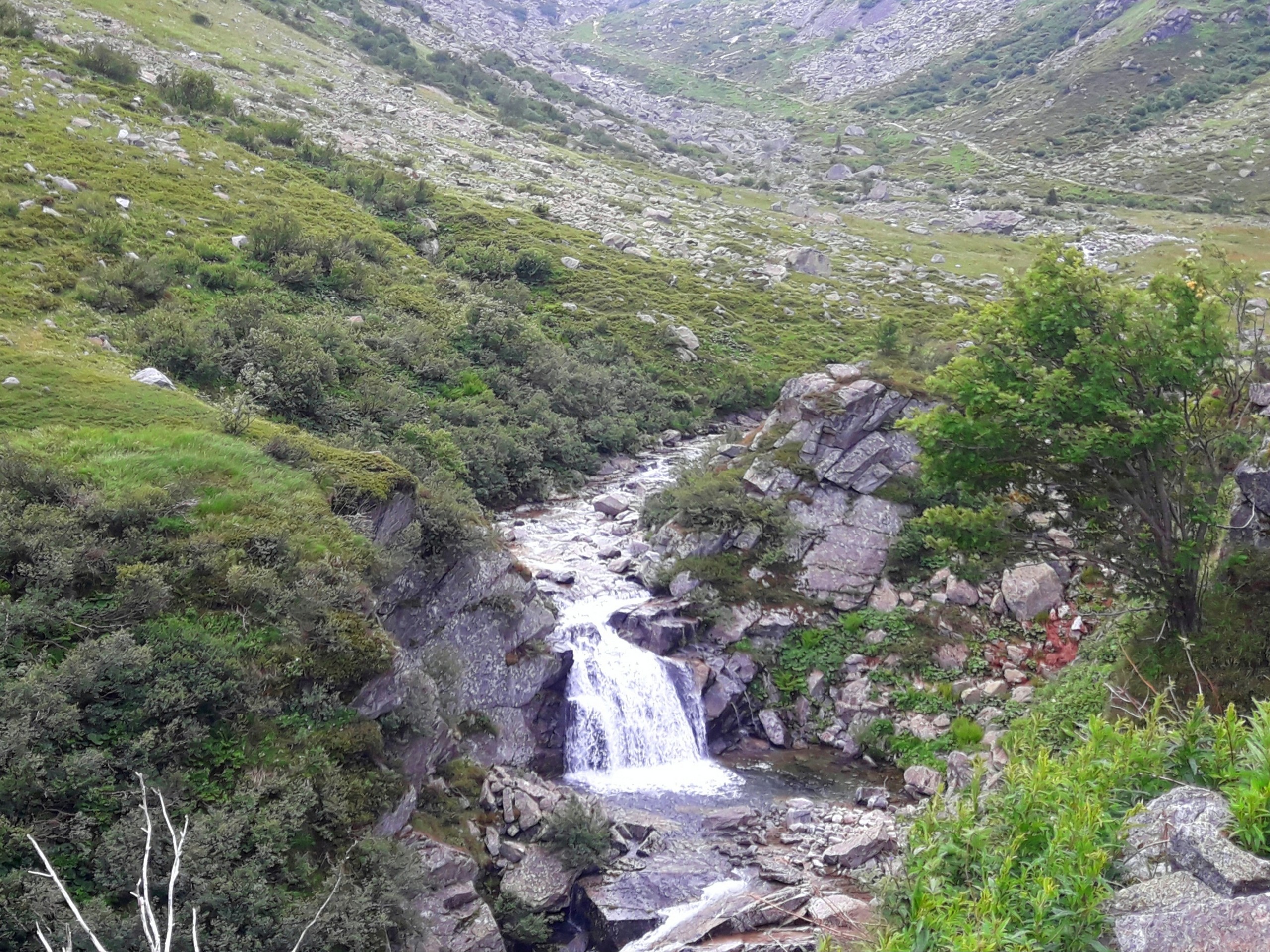 Small creek, seen on a hike from Passo del Gothardo to Hospental