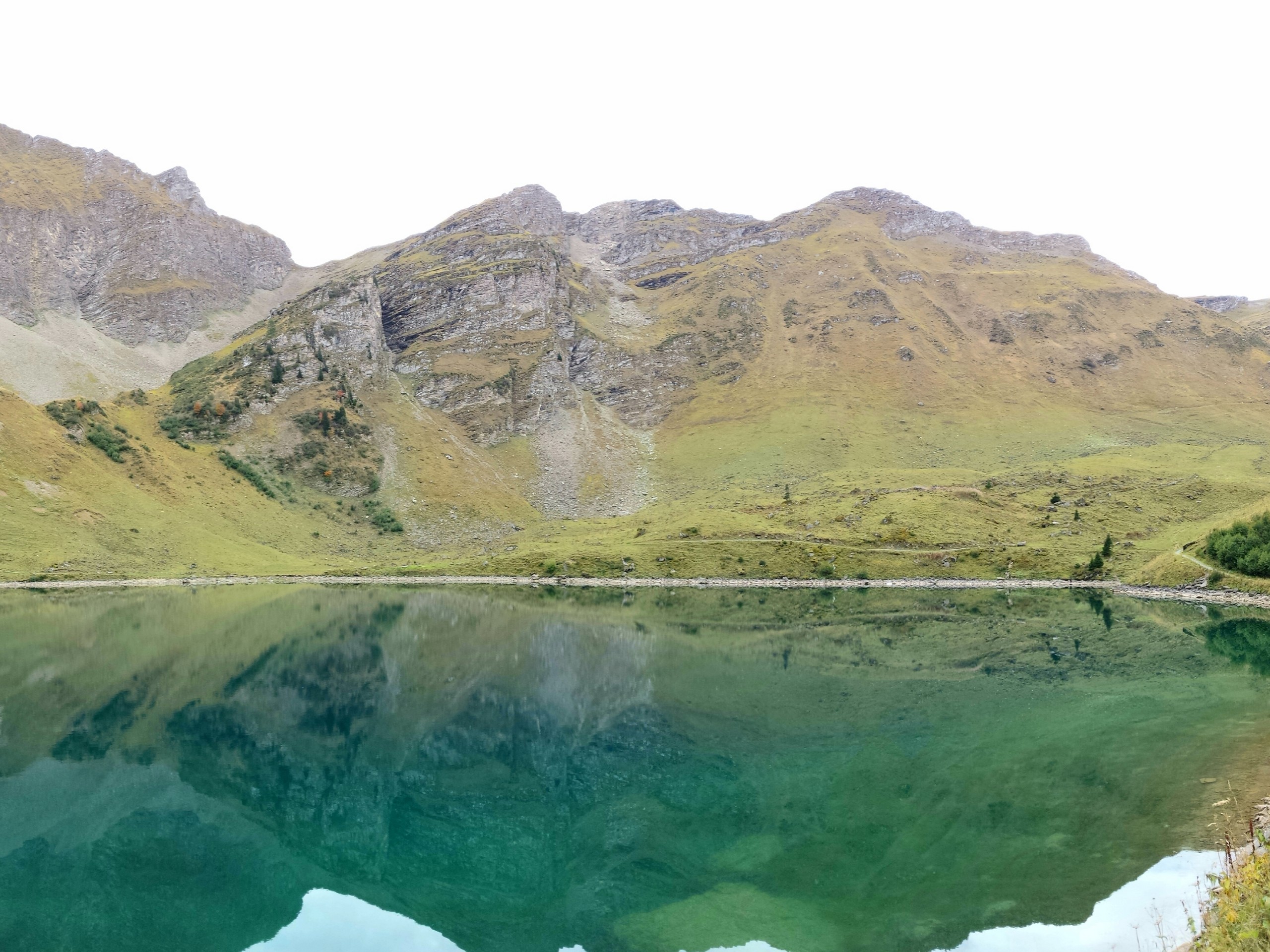 Turquoise Lac Loison (Loison Lake) in Swiss Alps