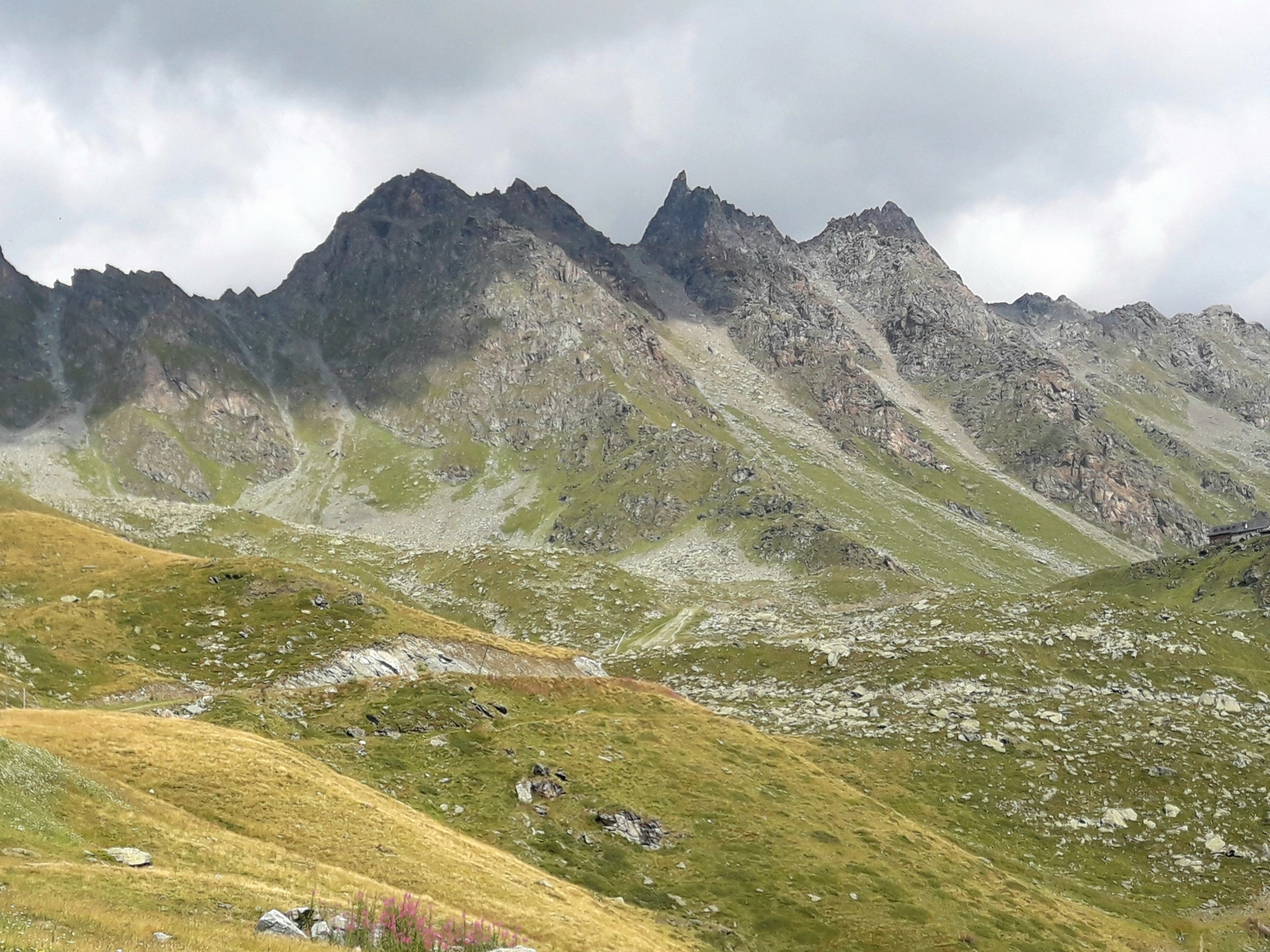 Swiss Alps, as seen on a walk from Fontaney to Les Ruinettes