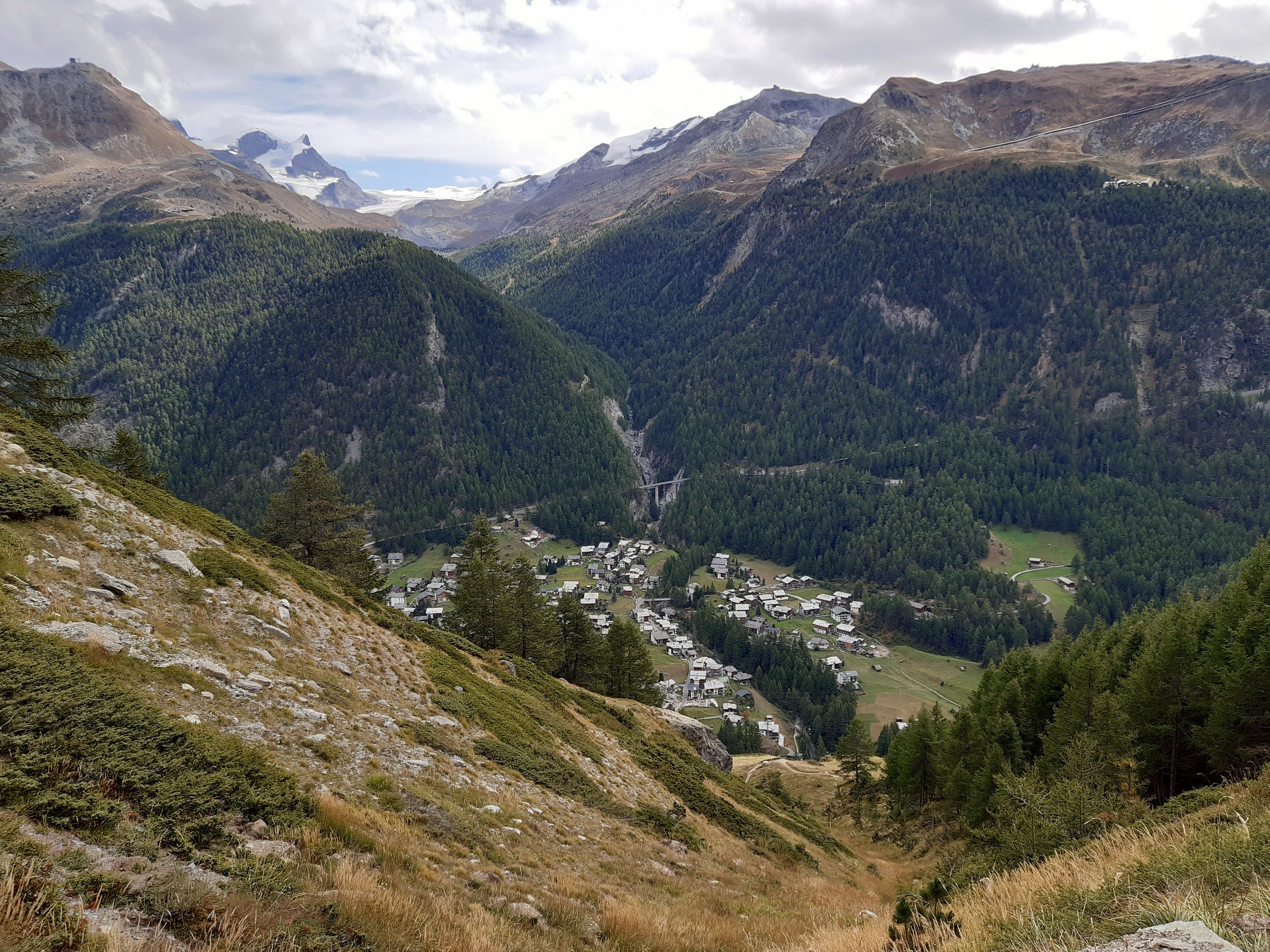 Valley views in Switzerland