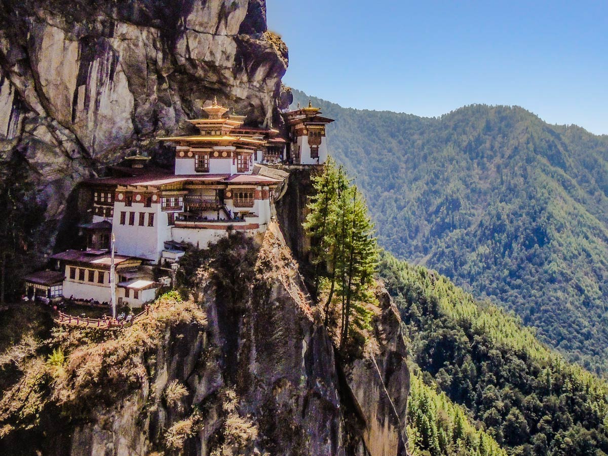 Bhutans iconic Tigers Nest Monastery