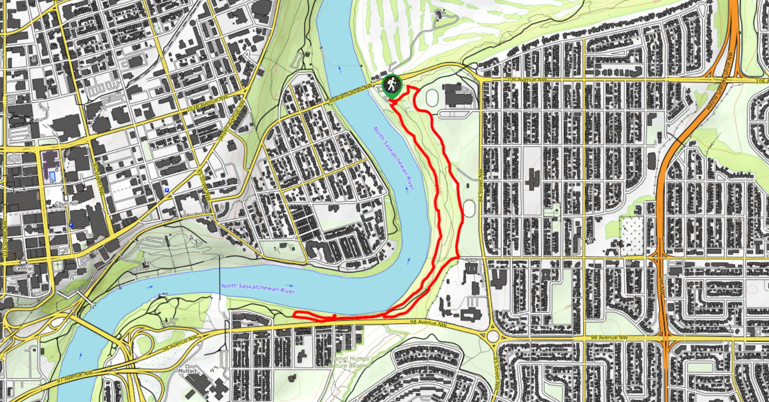 Forest Heights Park Trail Map