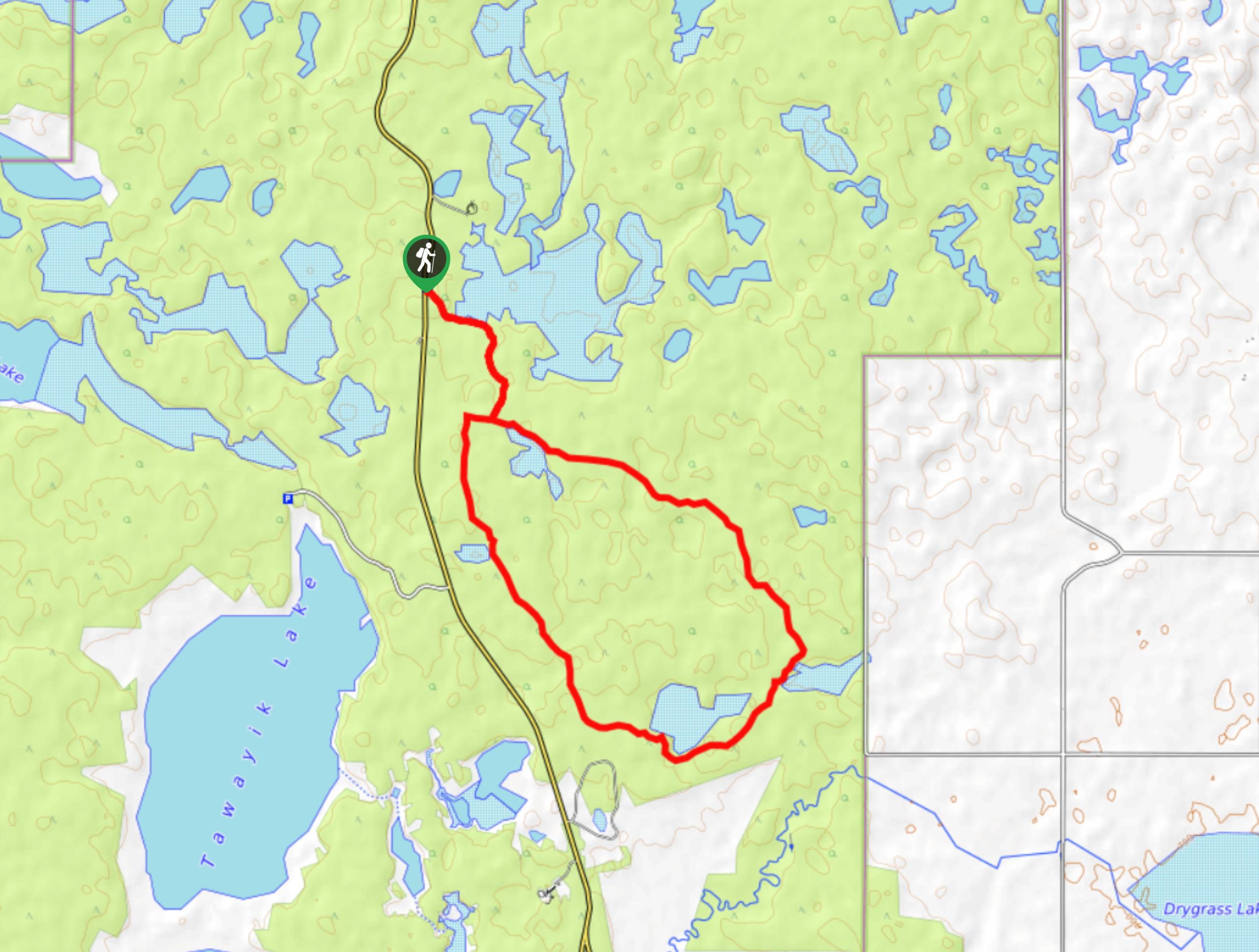Hayburger Trail Map