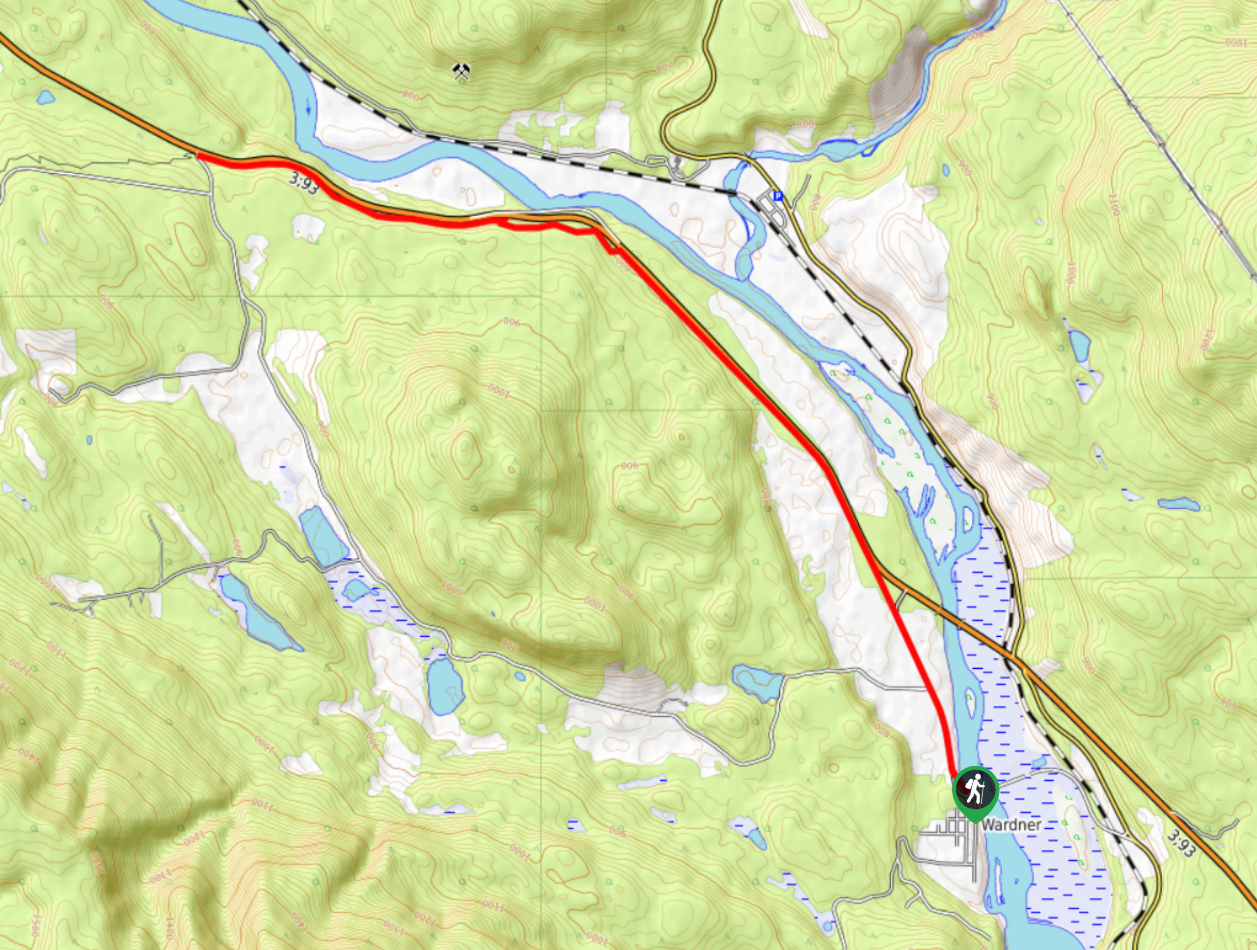 Chief Isadore Trail Map