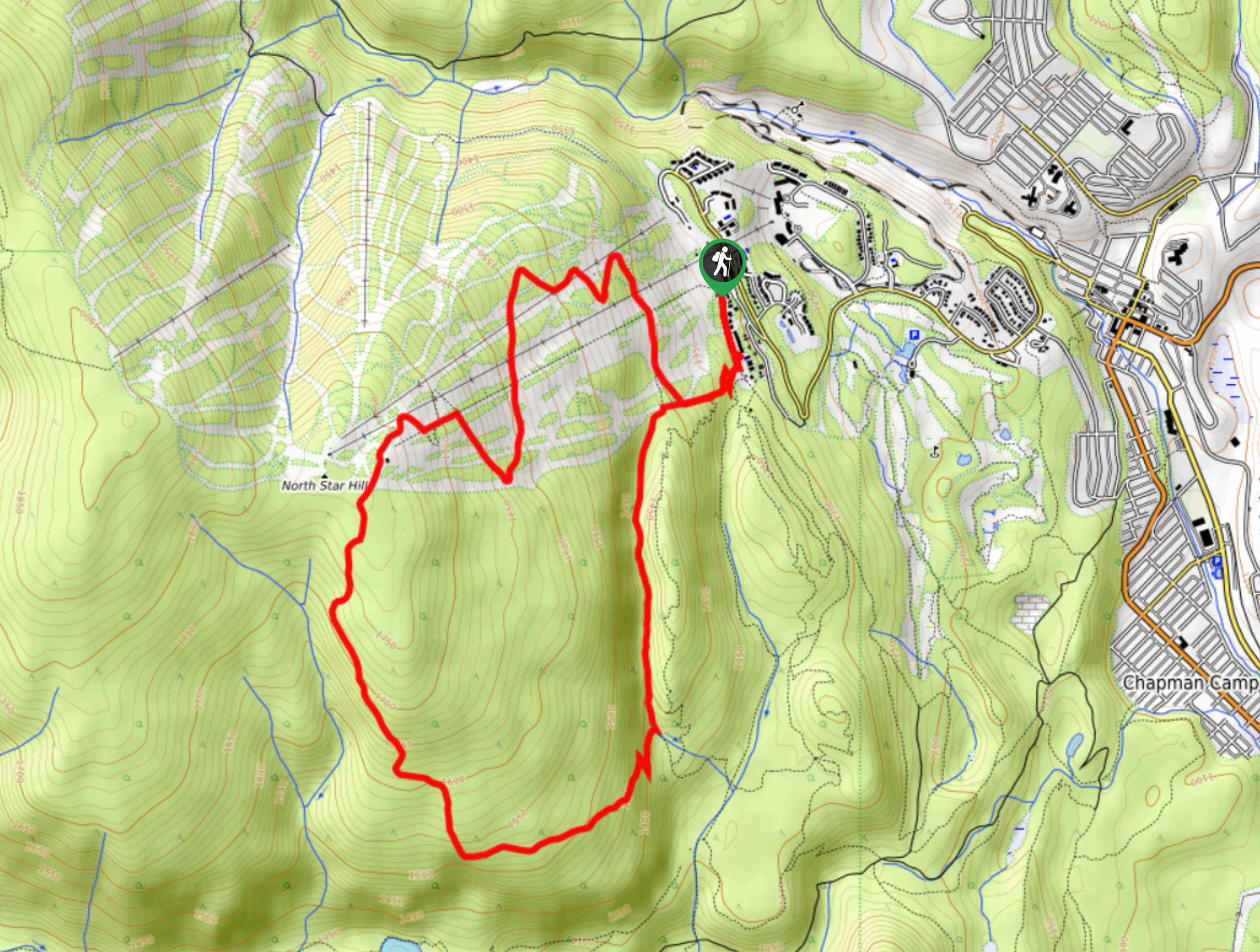 Musser’s Plateau Loop Map