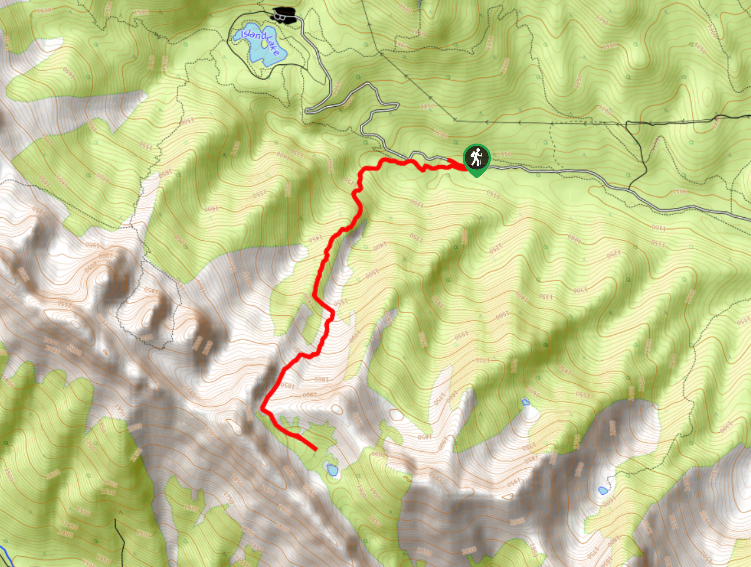 Cabin Trail Map