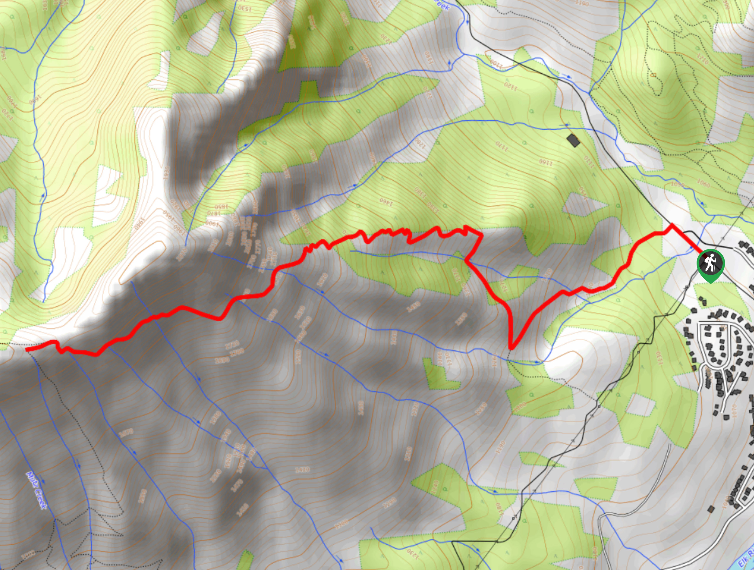 Mount Fernie Trail Map
