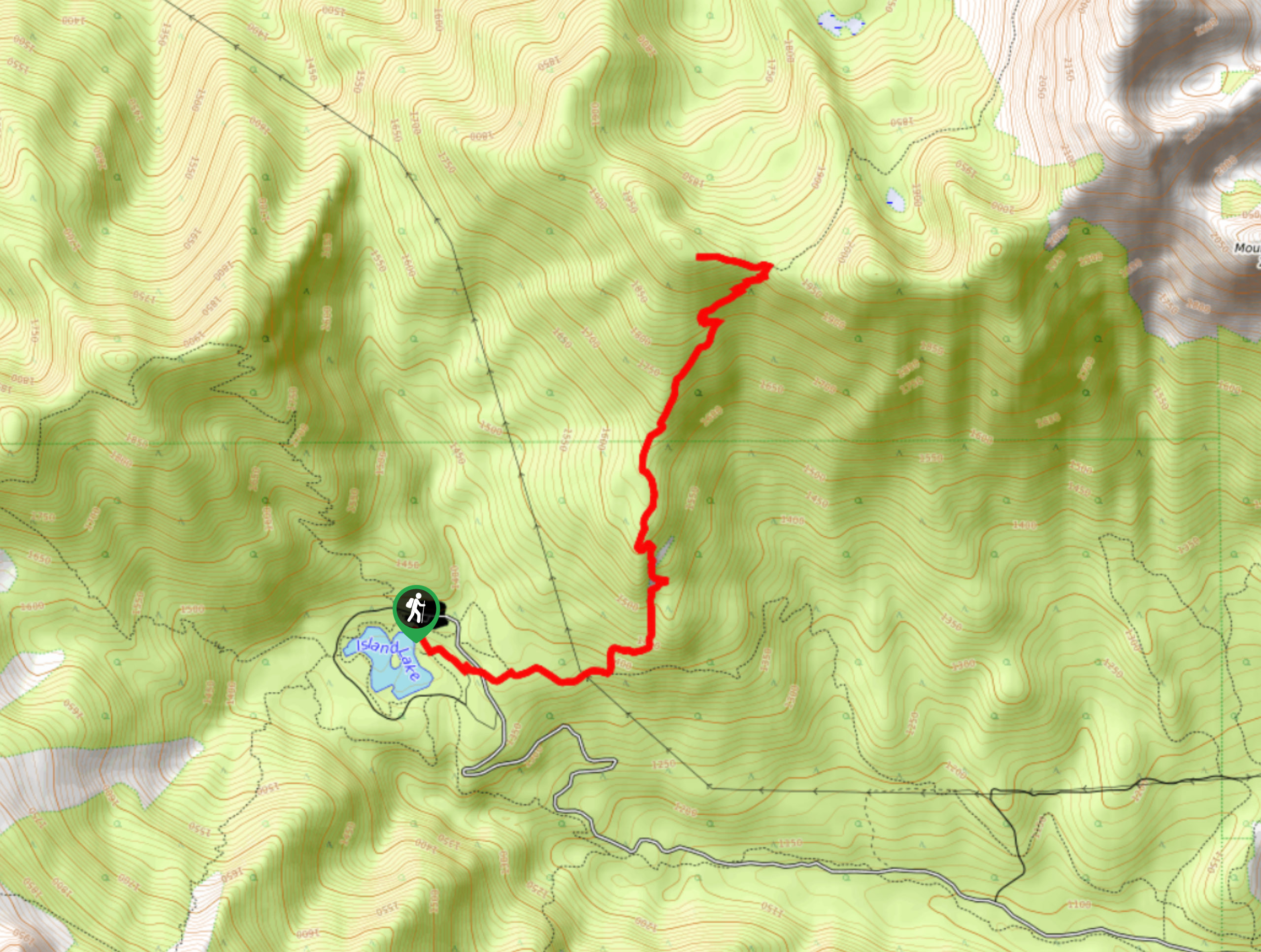 Tamarack Trail Map