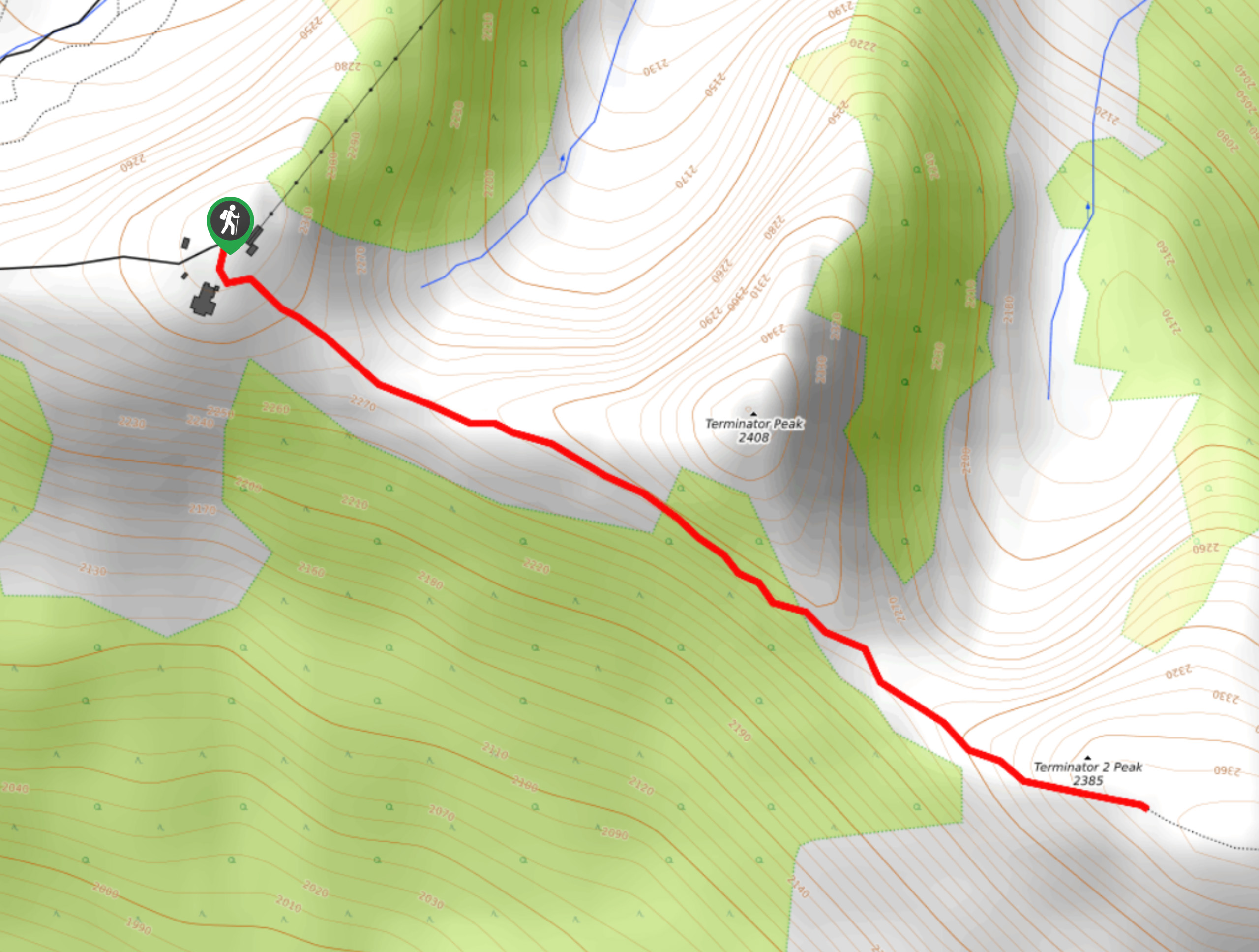 Grassy Knoll (T2 Peak) Map
