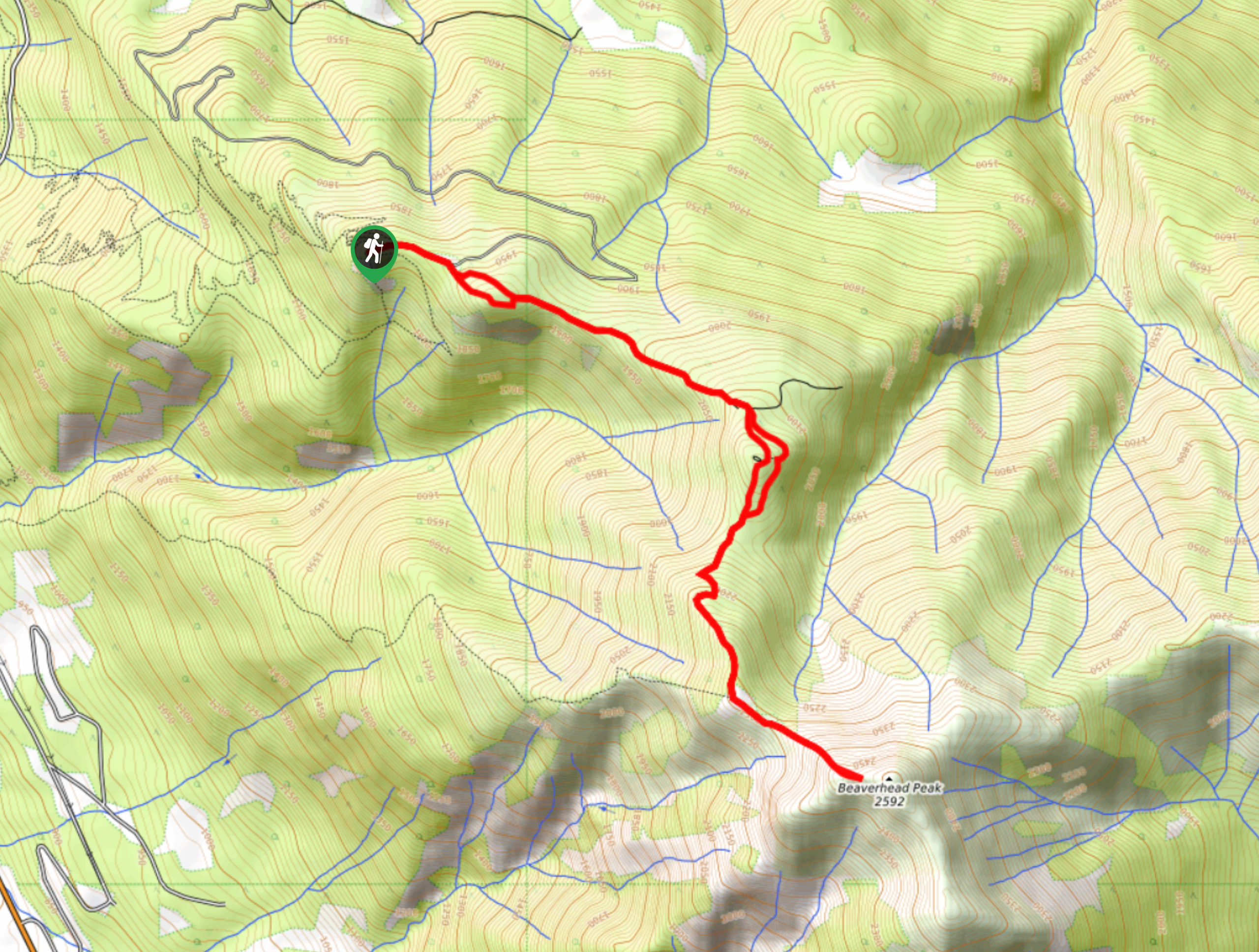 Mount 7 Trail Map