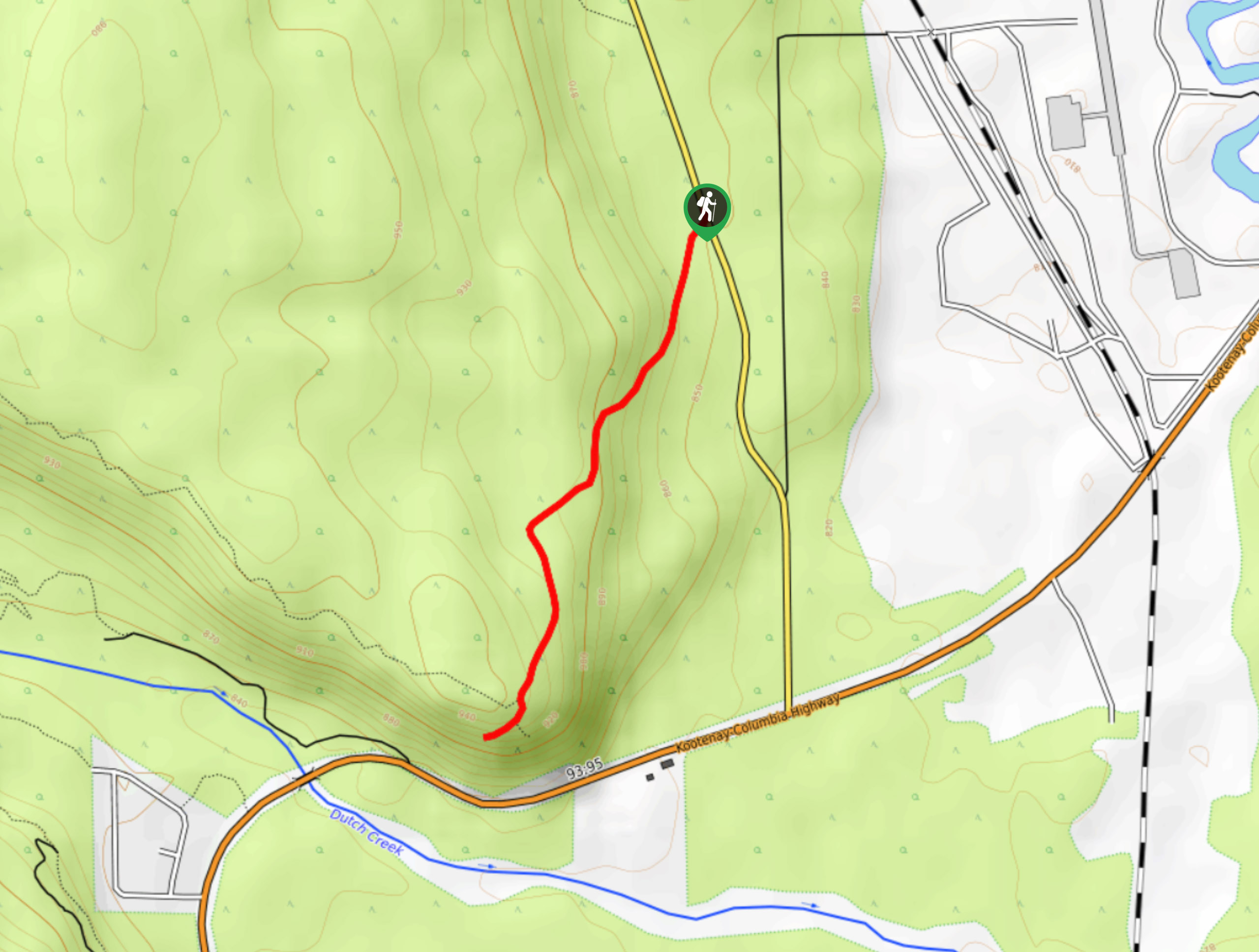 Hoodoo Trail Map