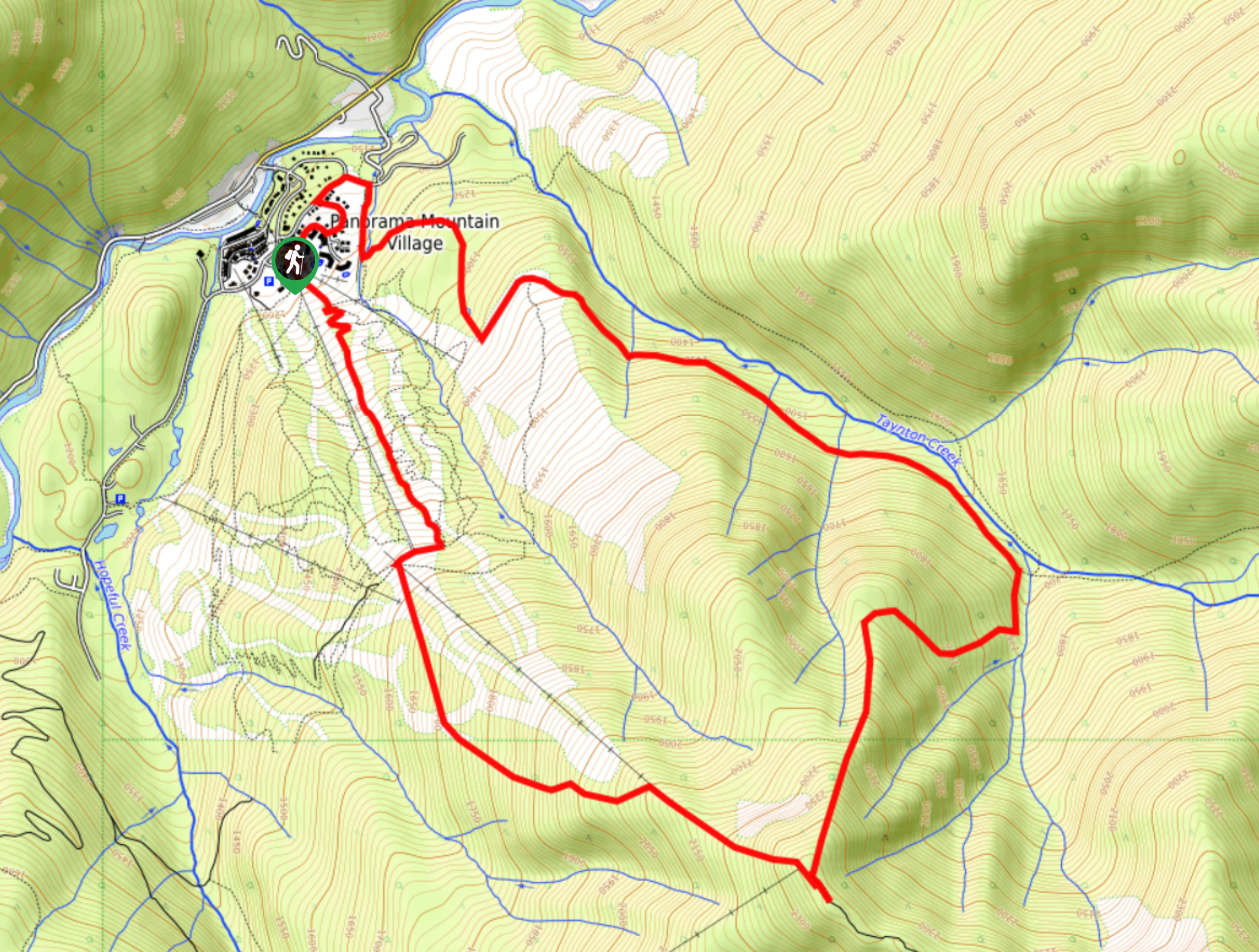 Taynton Trail Map