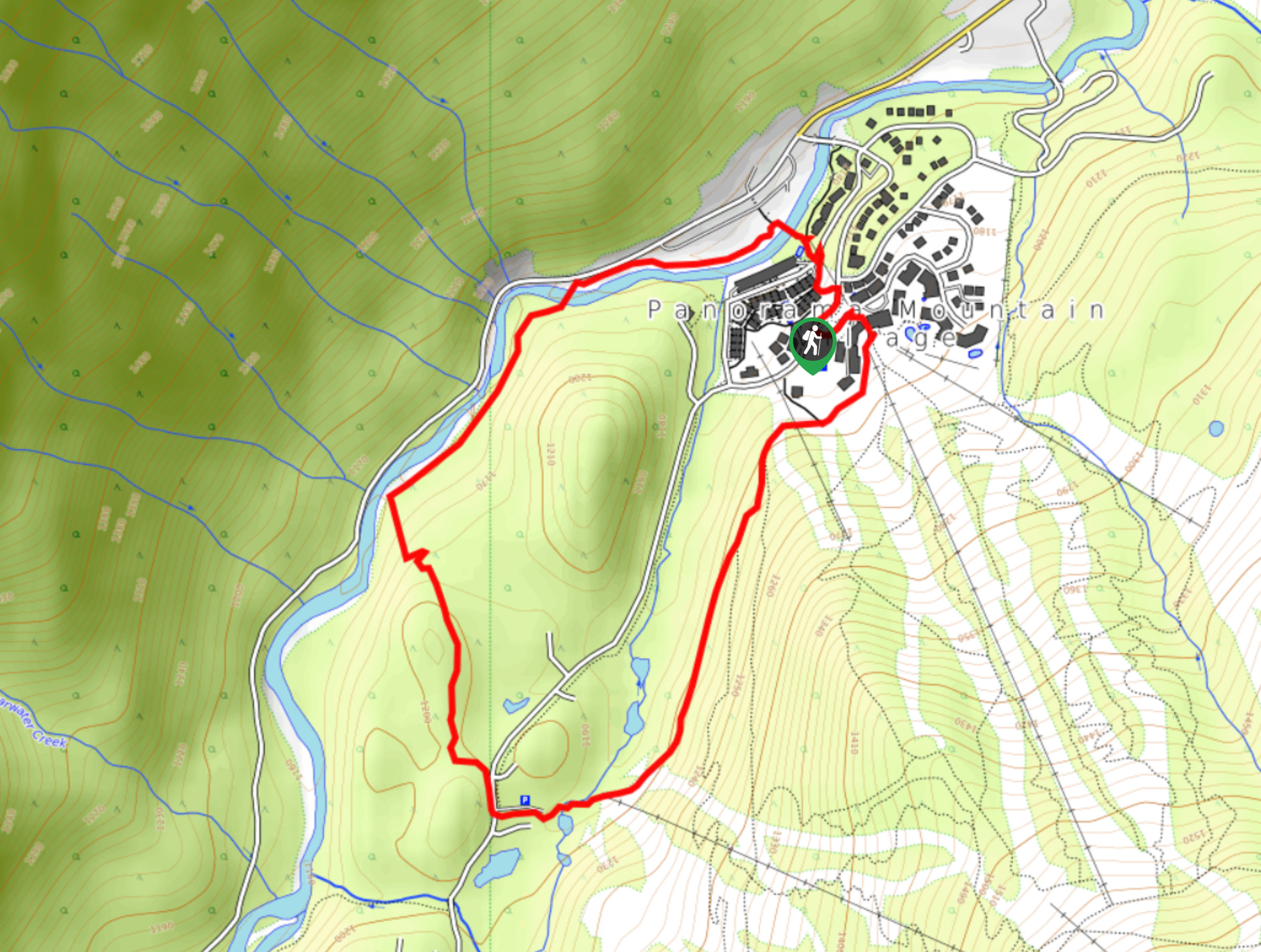 Valley Loop Map