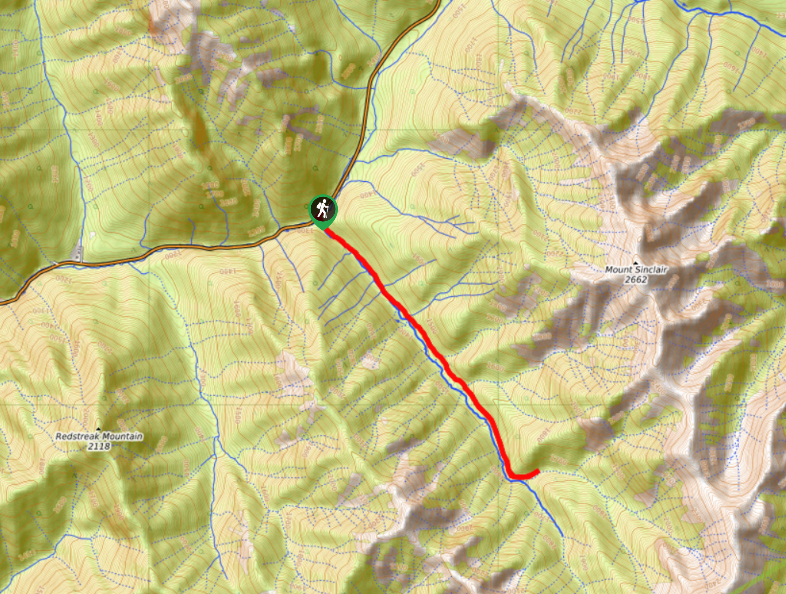 Kimpton Creek Trail Map