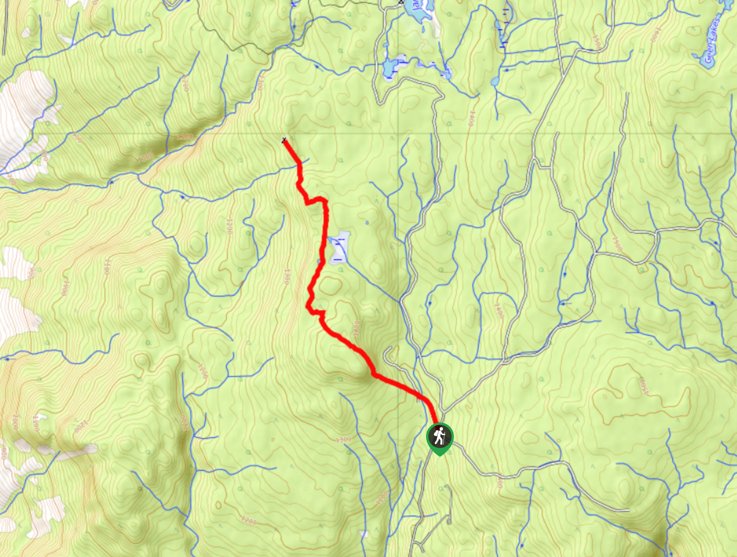 Okanagan High Rim Trail Map