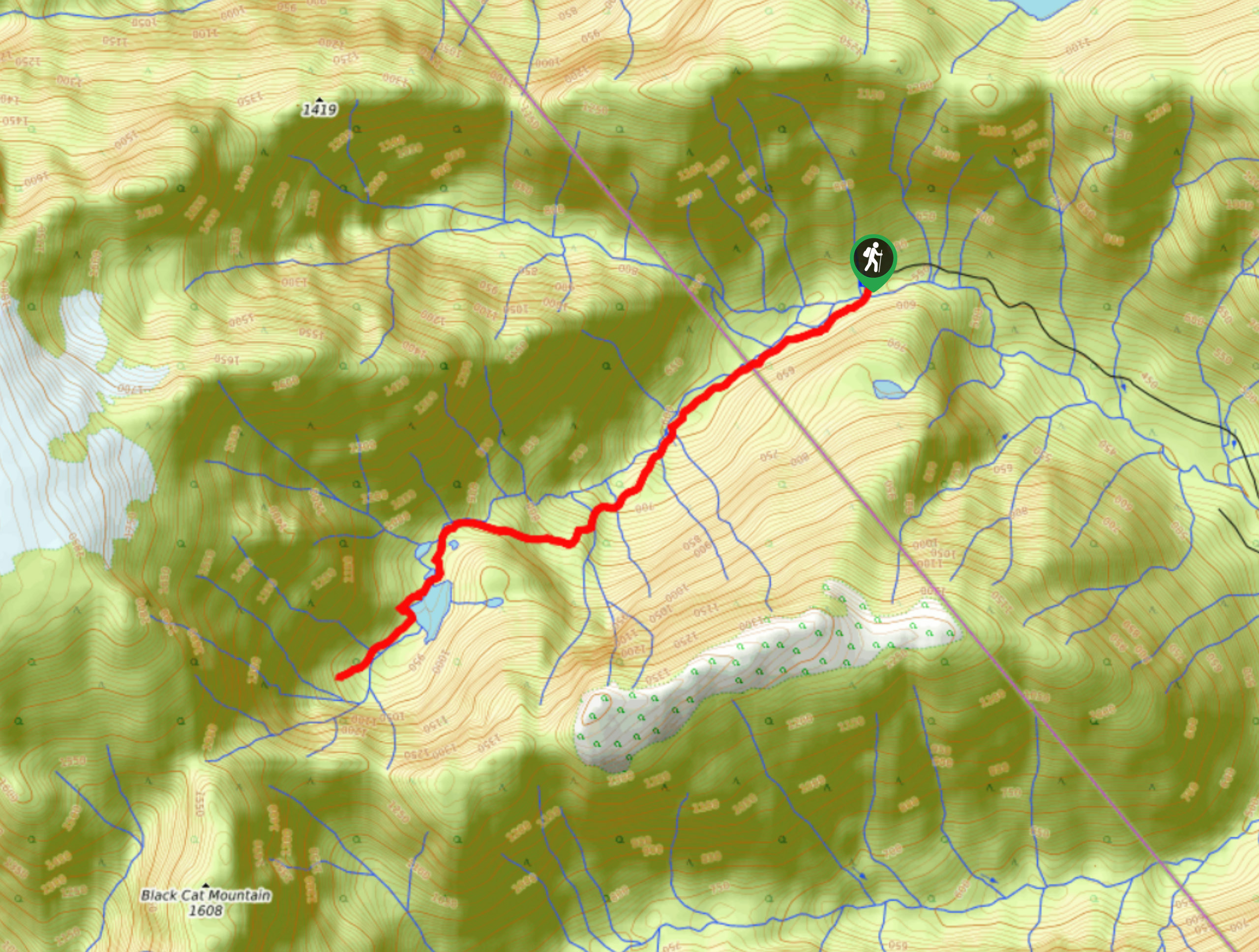 Century Sam Lake Map