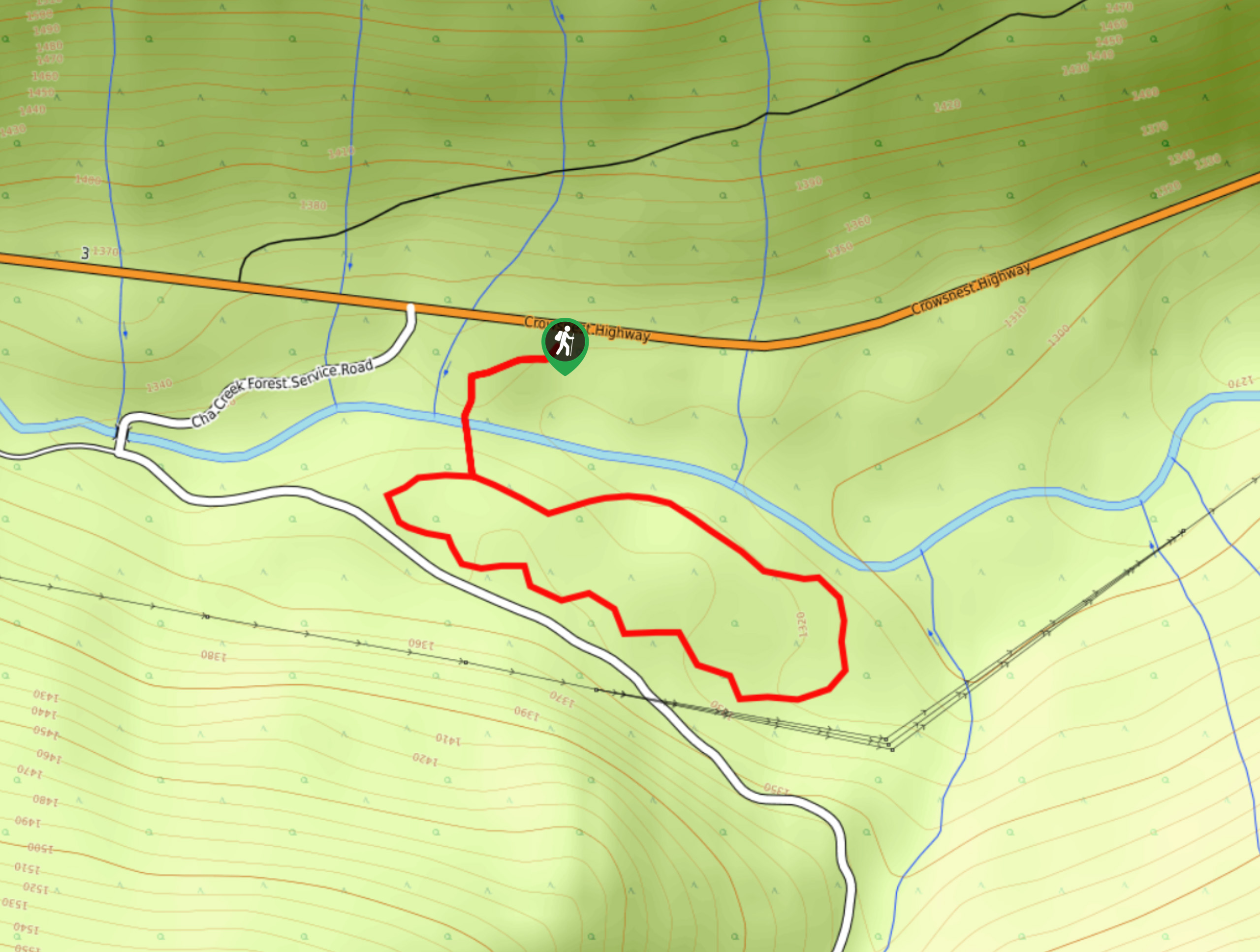 Ka Papa Cedar Trail Map