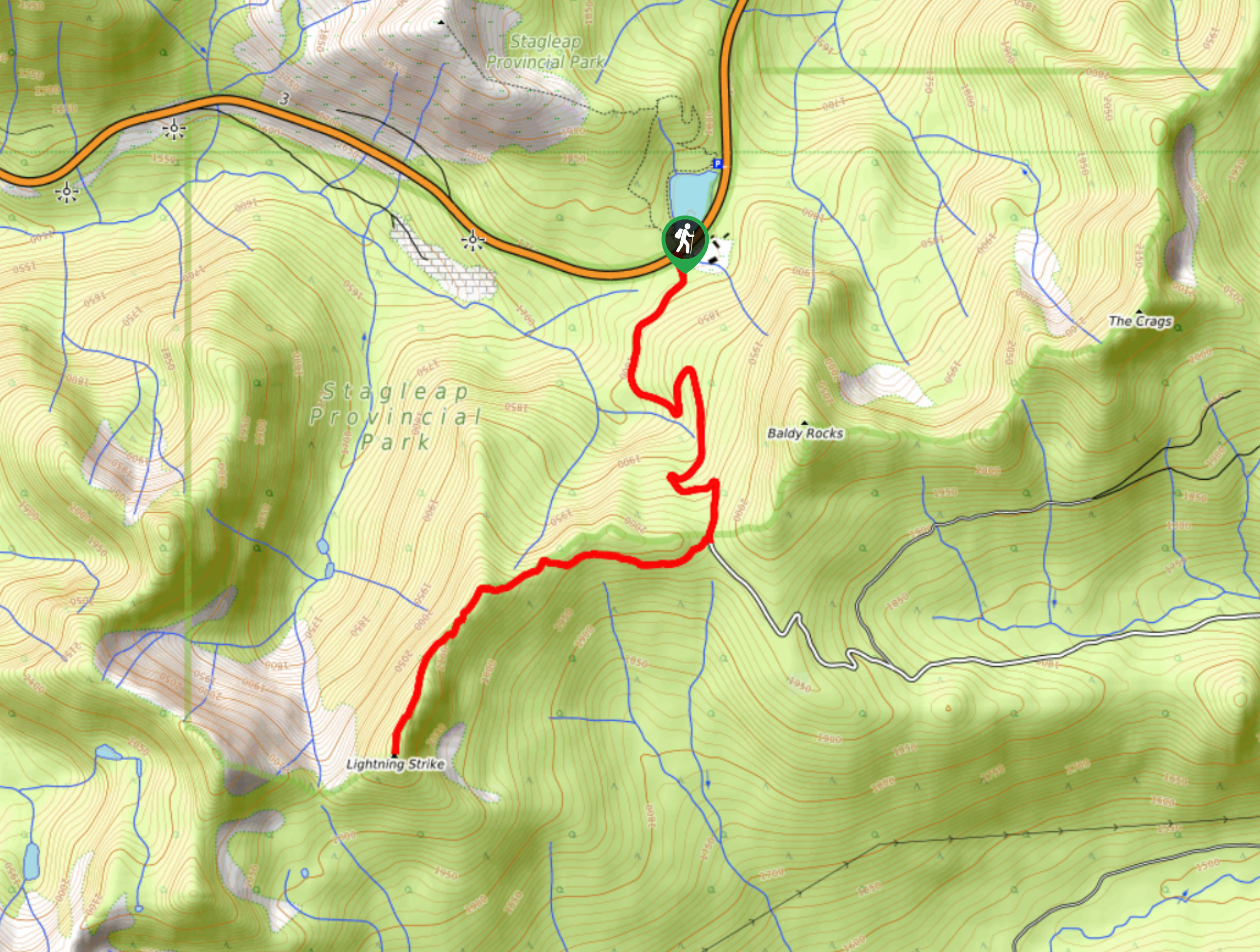Ripple Ridge Trail Map