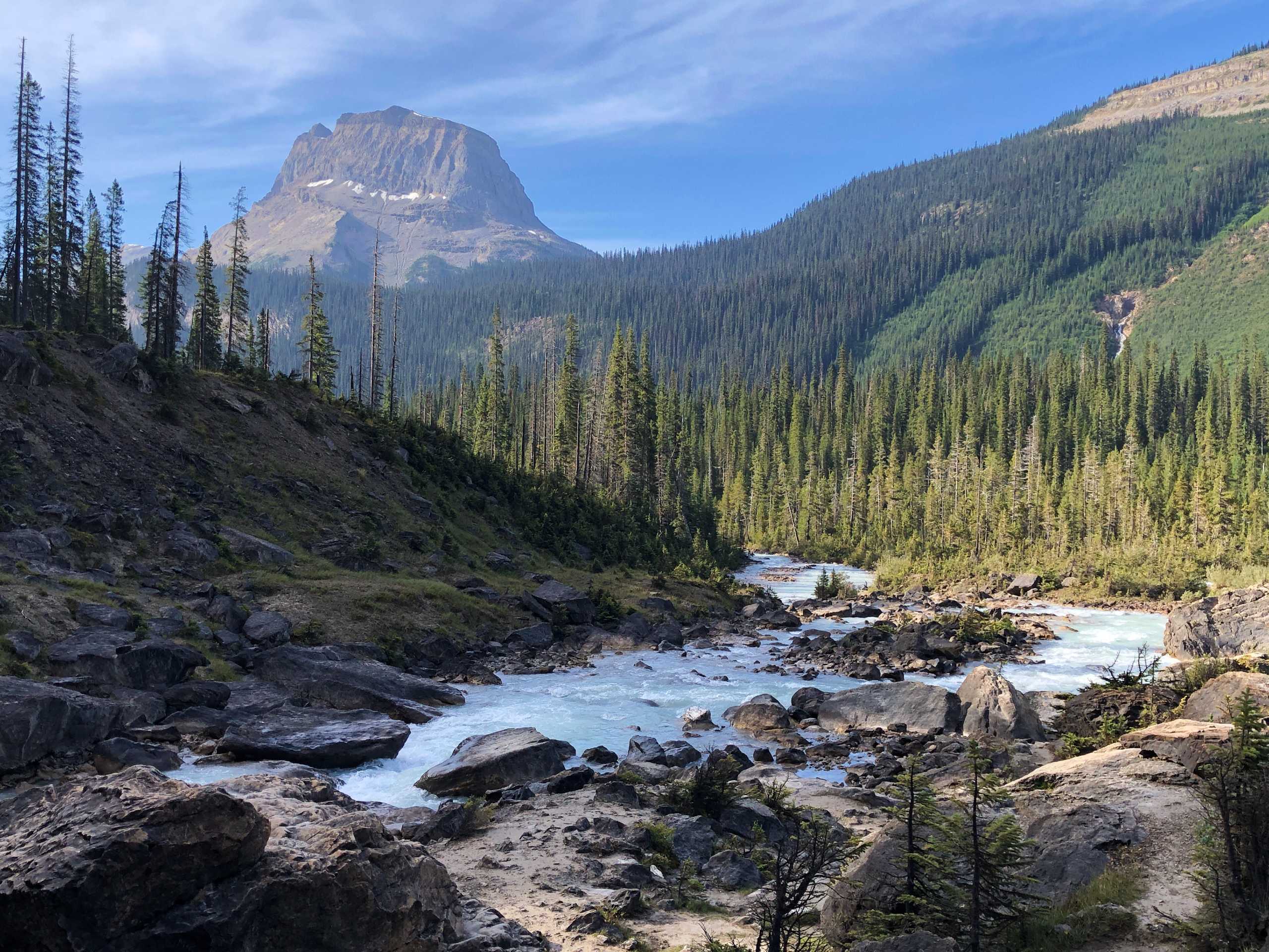 Great views near Takakkaw Falls