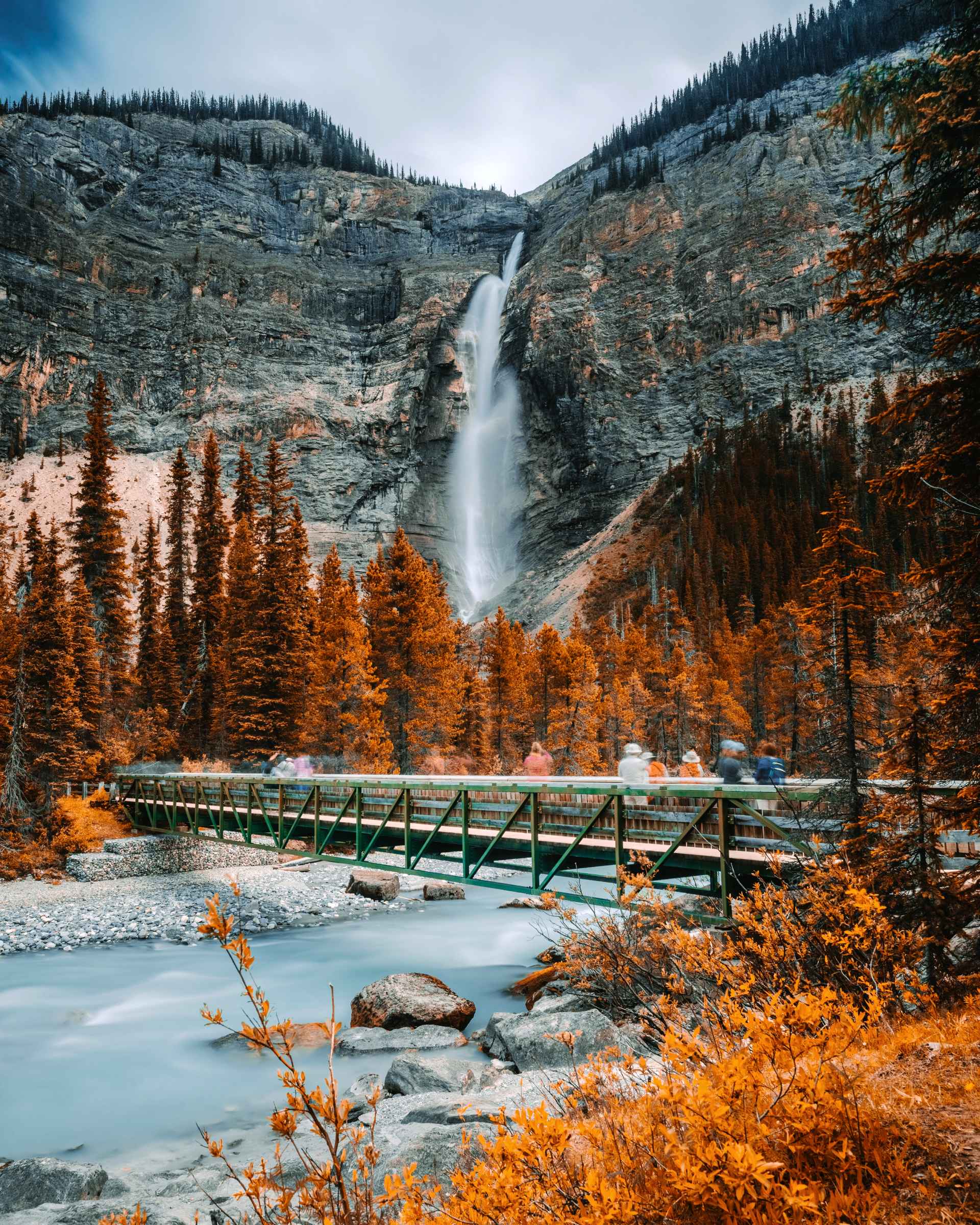 Great views near Takakkaw Falls