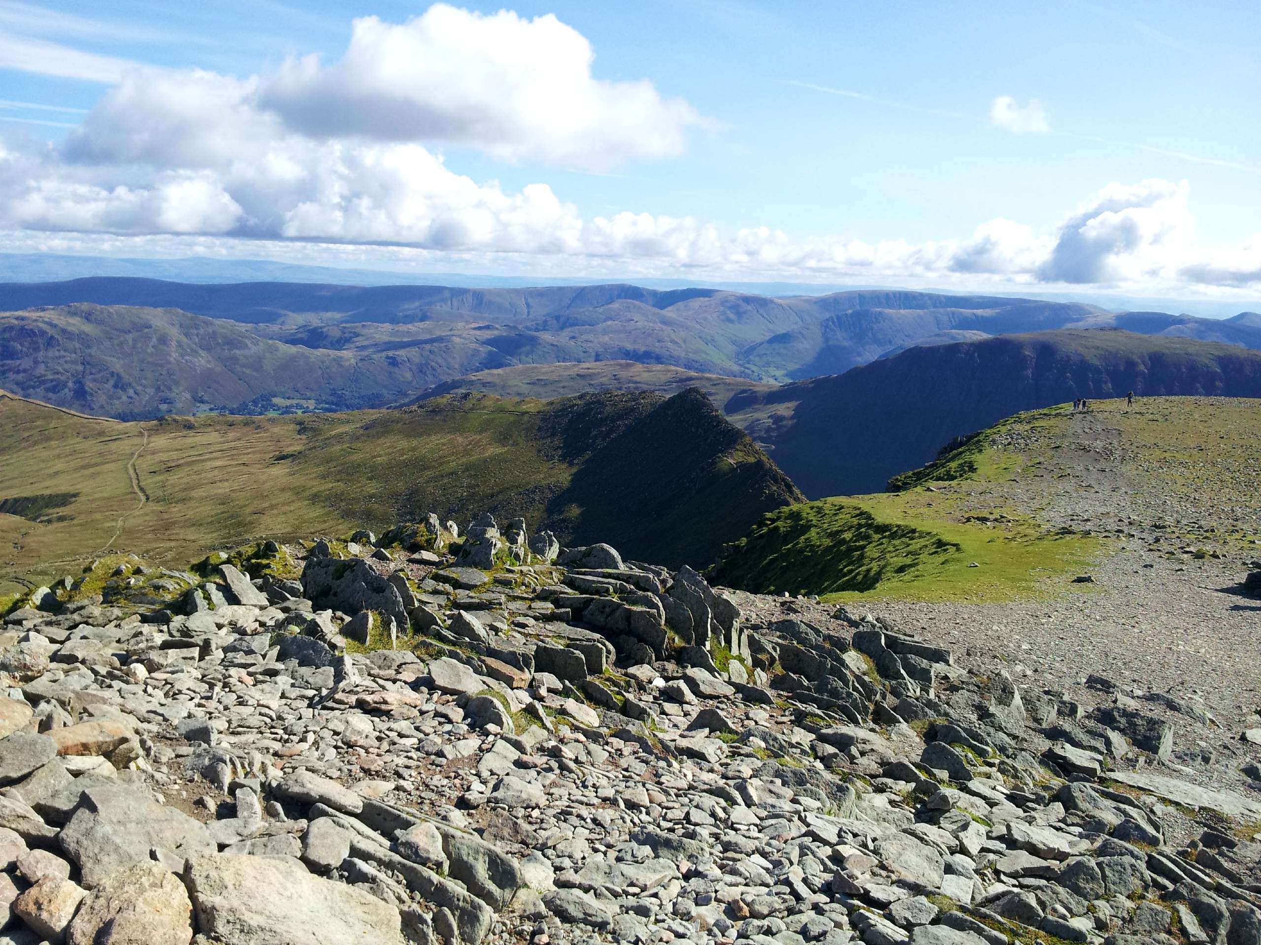 Helvellyn from Swirls Car Park Walk